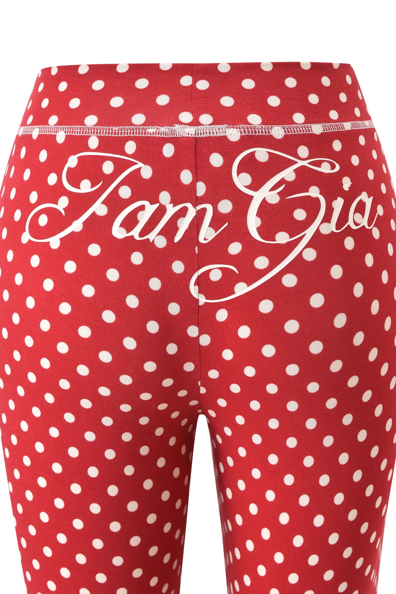 BLARE TRACKPANT - RED POLKA DOT - Image 7