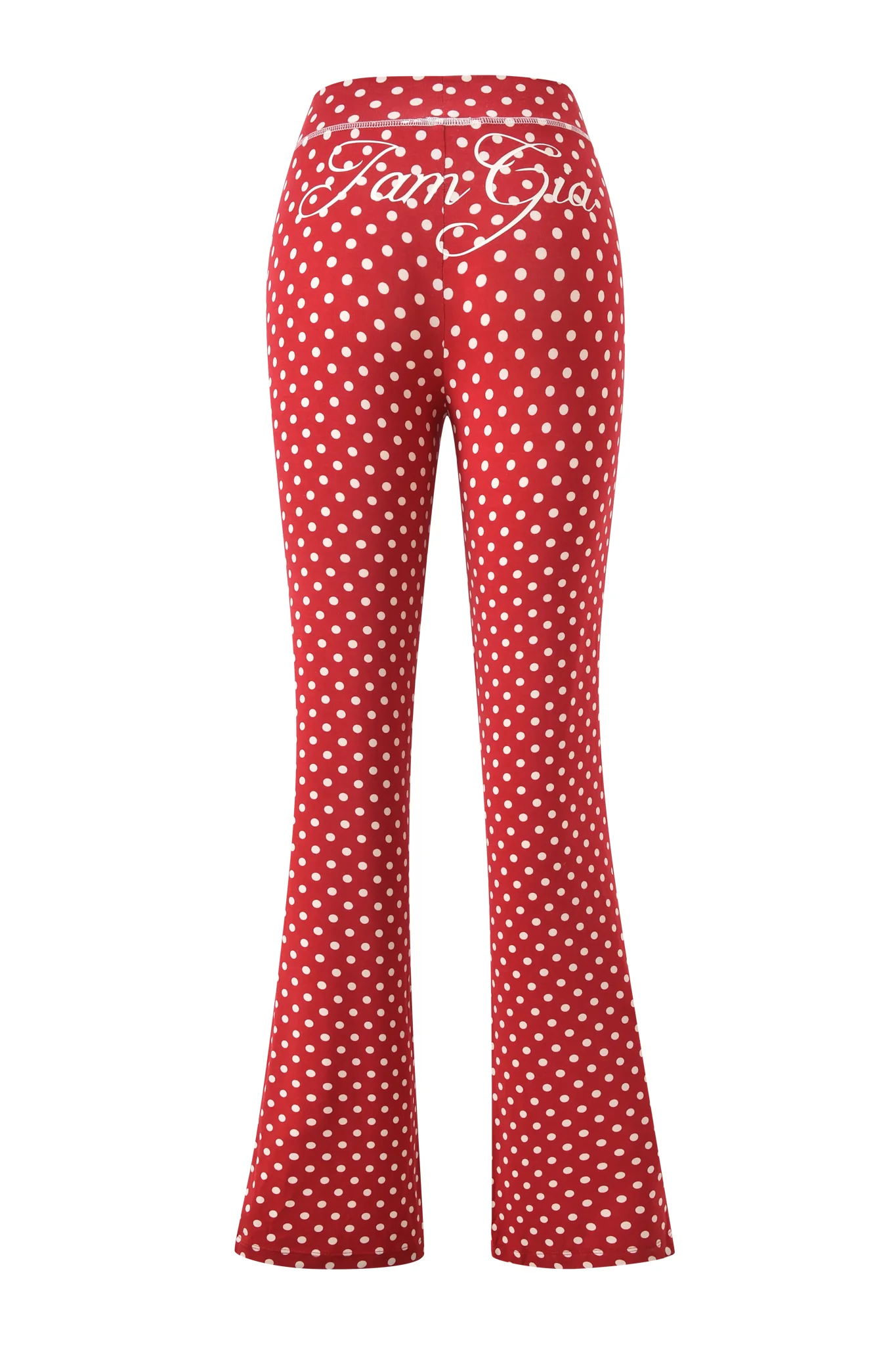 BLARE TRACKPANT - RED POLKA DOT - Image 9