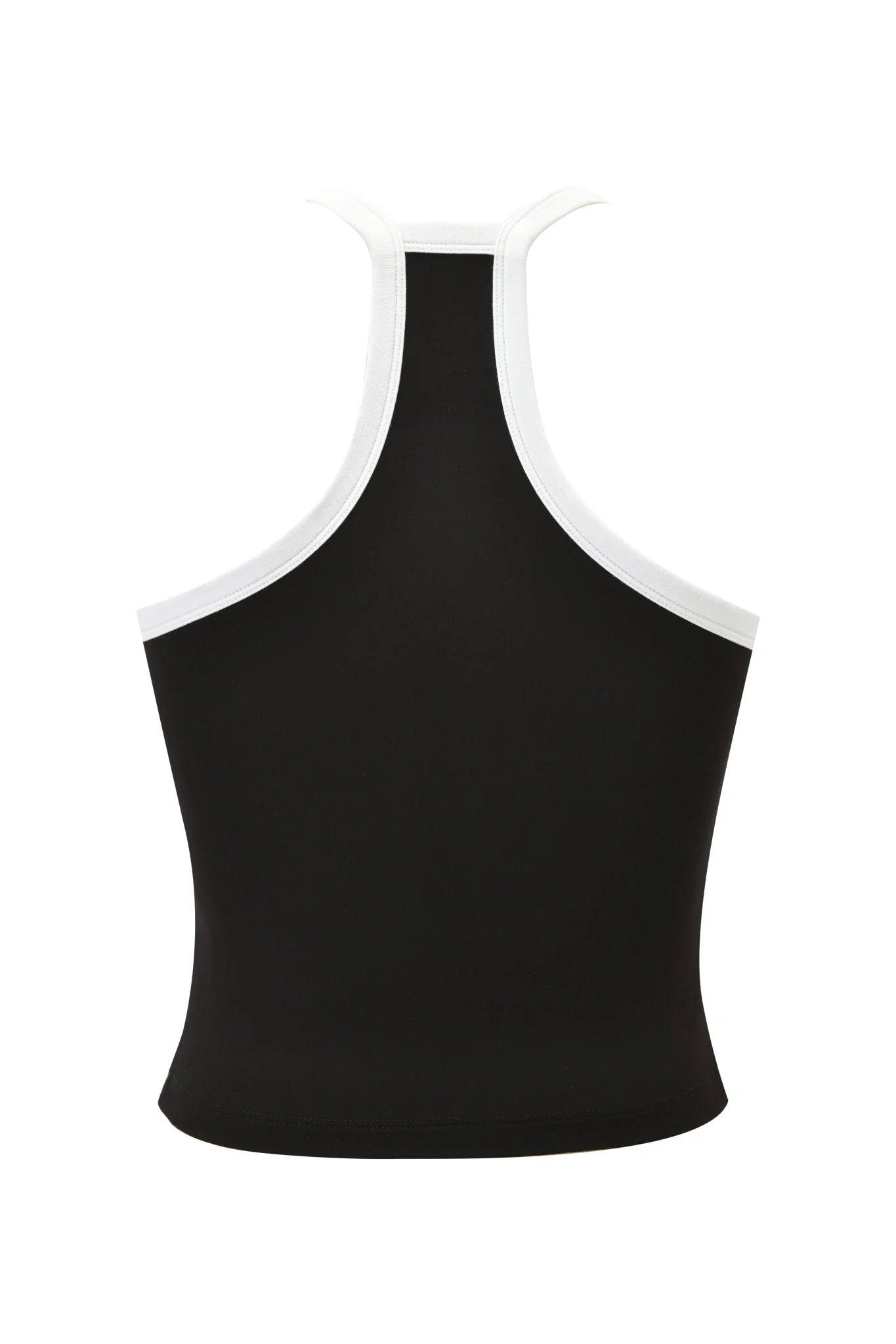 BLARE V-NECK TANK - BLACK AND WHITE - Image 8