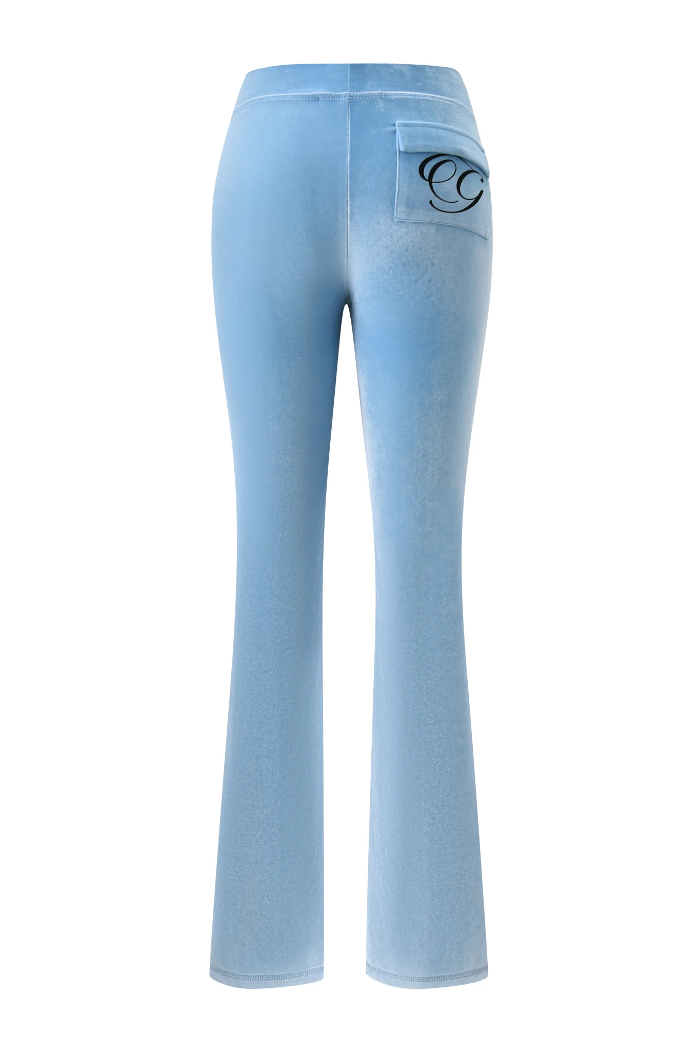 BLARE VELOUR POCKET TRACKPANT - ICE BLUE - Image 8