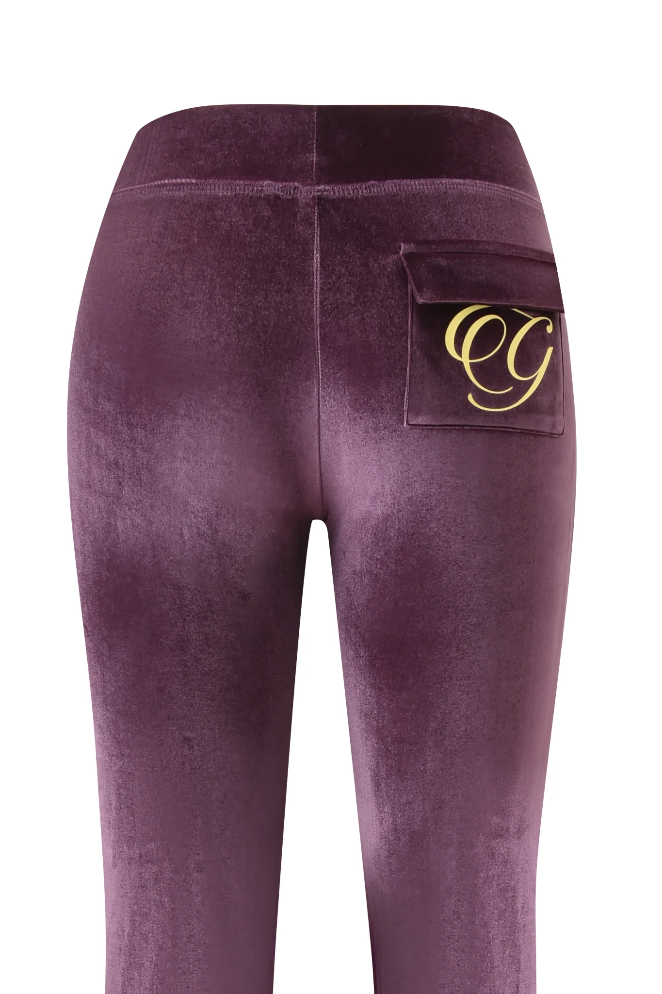 BLARE VELOUR POCKET TRACKPANT - PURPLE - Image 7