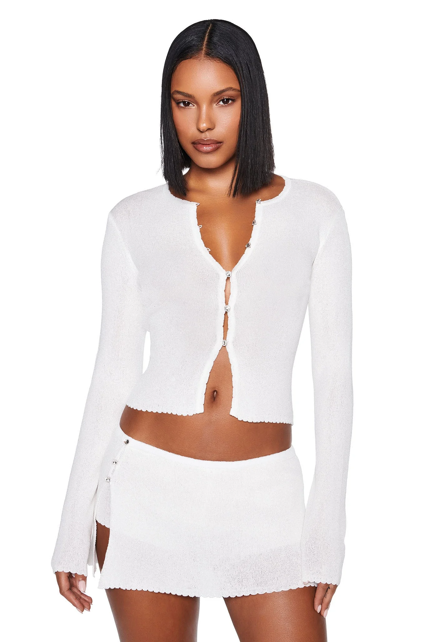 BLISS SKORT - WHITE : SNOW WHITE - Image 2
