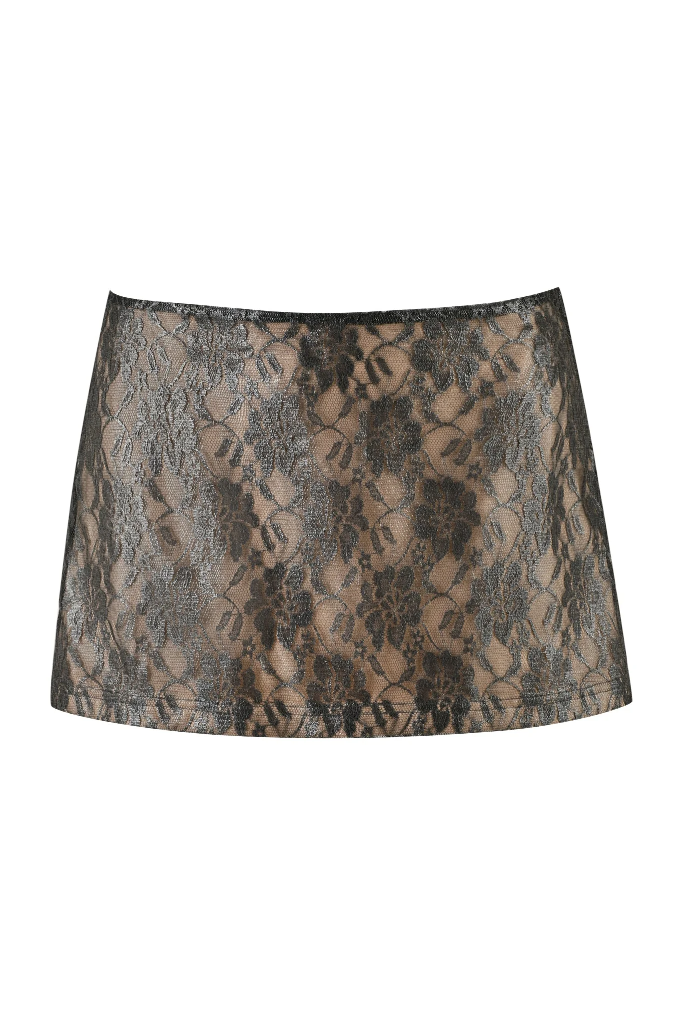 BRIGITTE LACE SKIRT - BLACK : LACE - Image 6