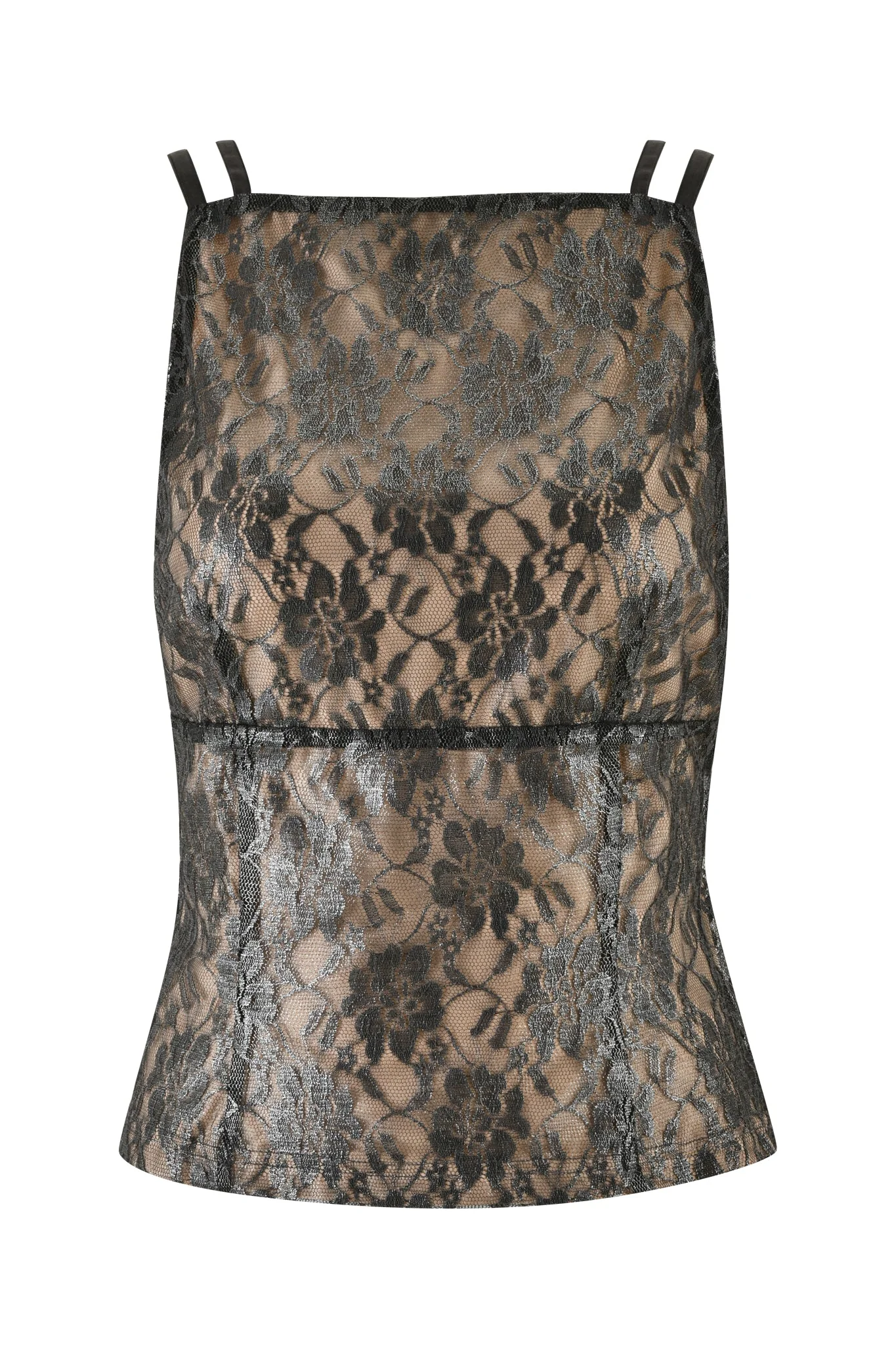 BRIGITTE LACE TOP - BLACK : LACE - Image 5