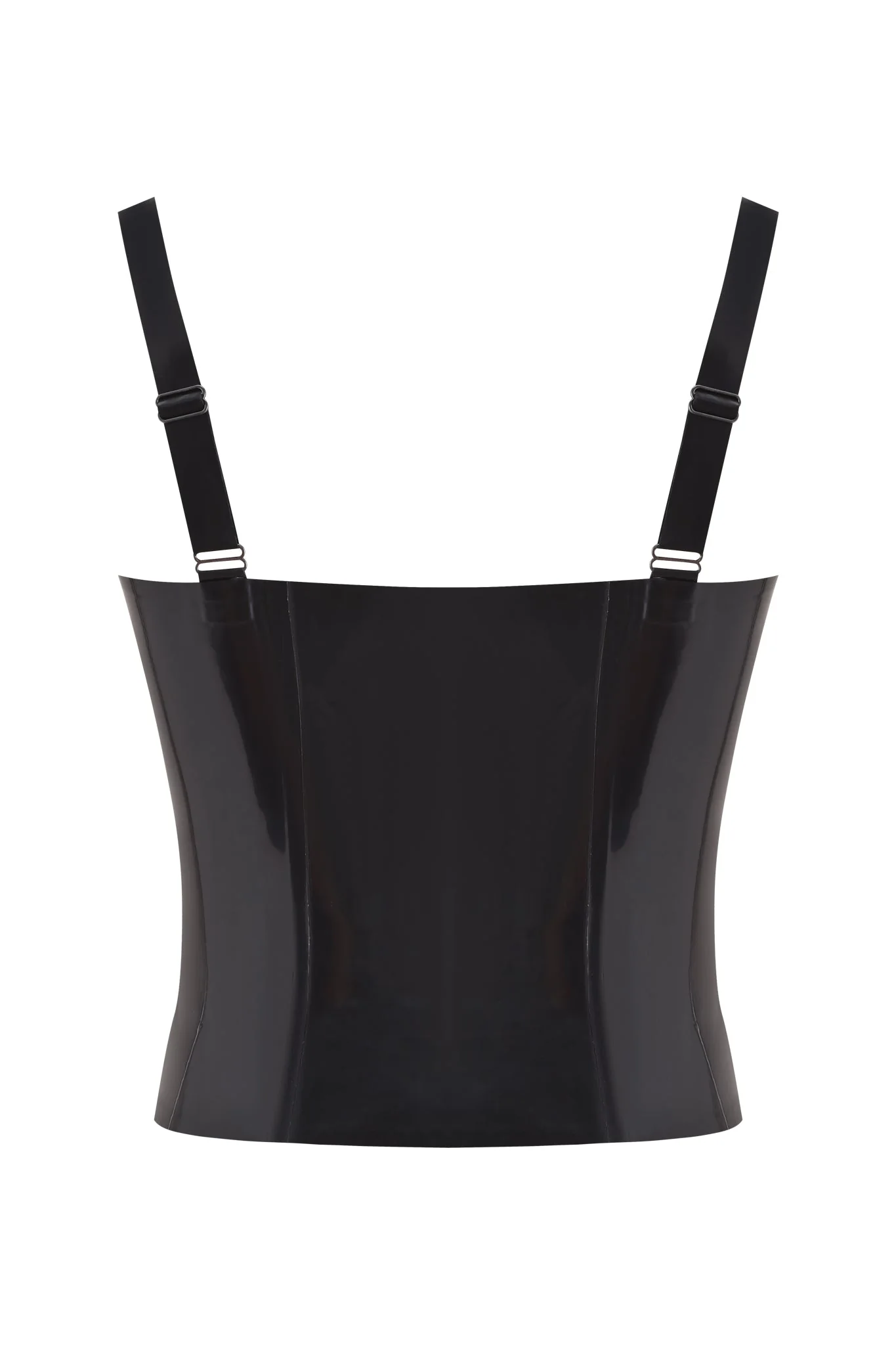 BUFFY LATEX CORSET - BLACK - Image 8