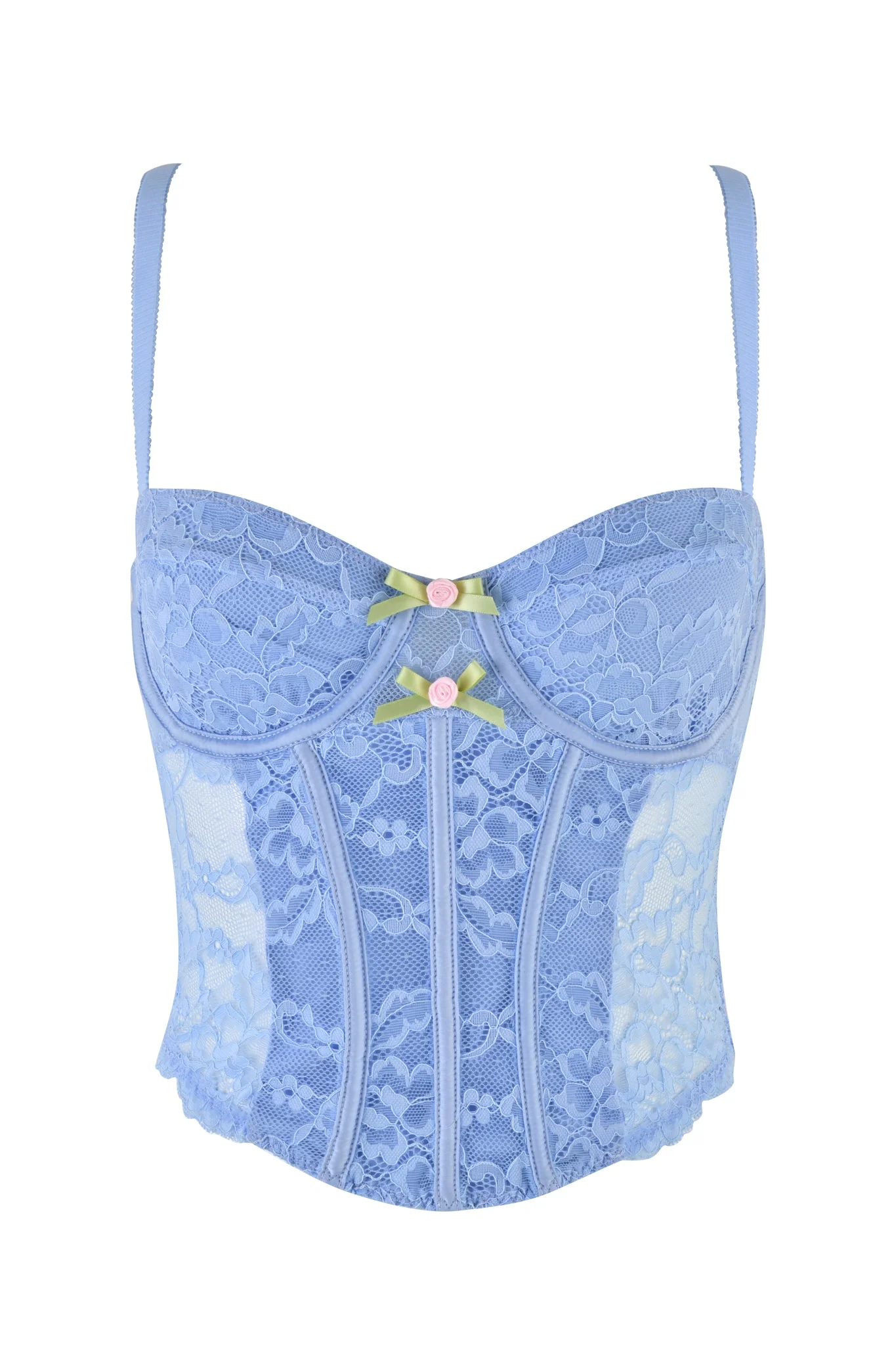 CALLISTA BUSTIER - BLUE : LACE - Image 5