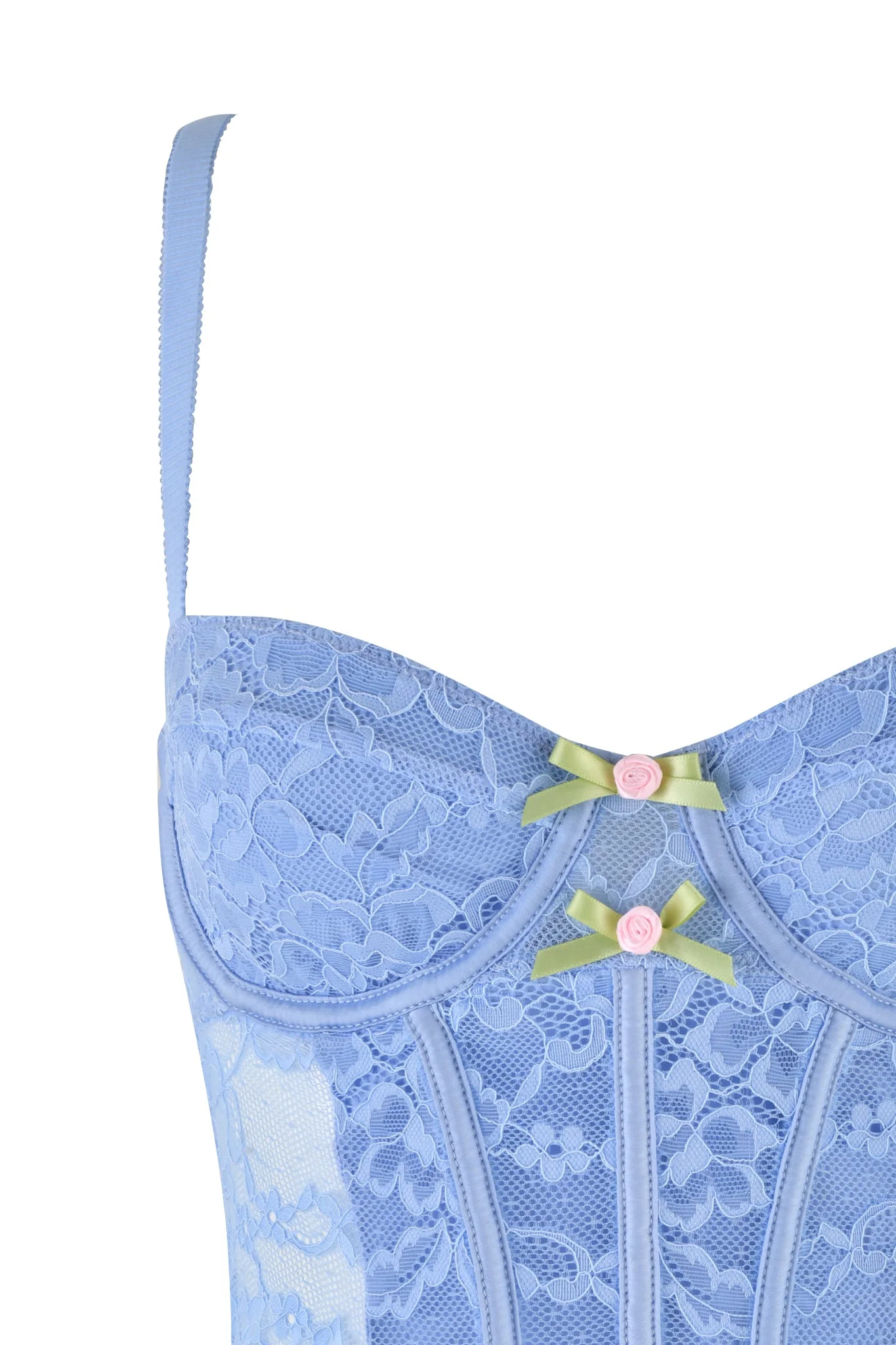 CALLISTA BUSTIER - BLUE : LACE - Image 7
