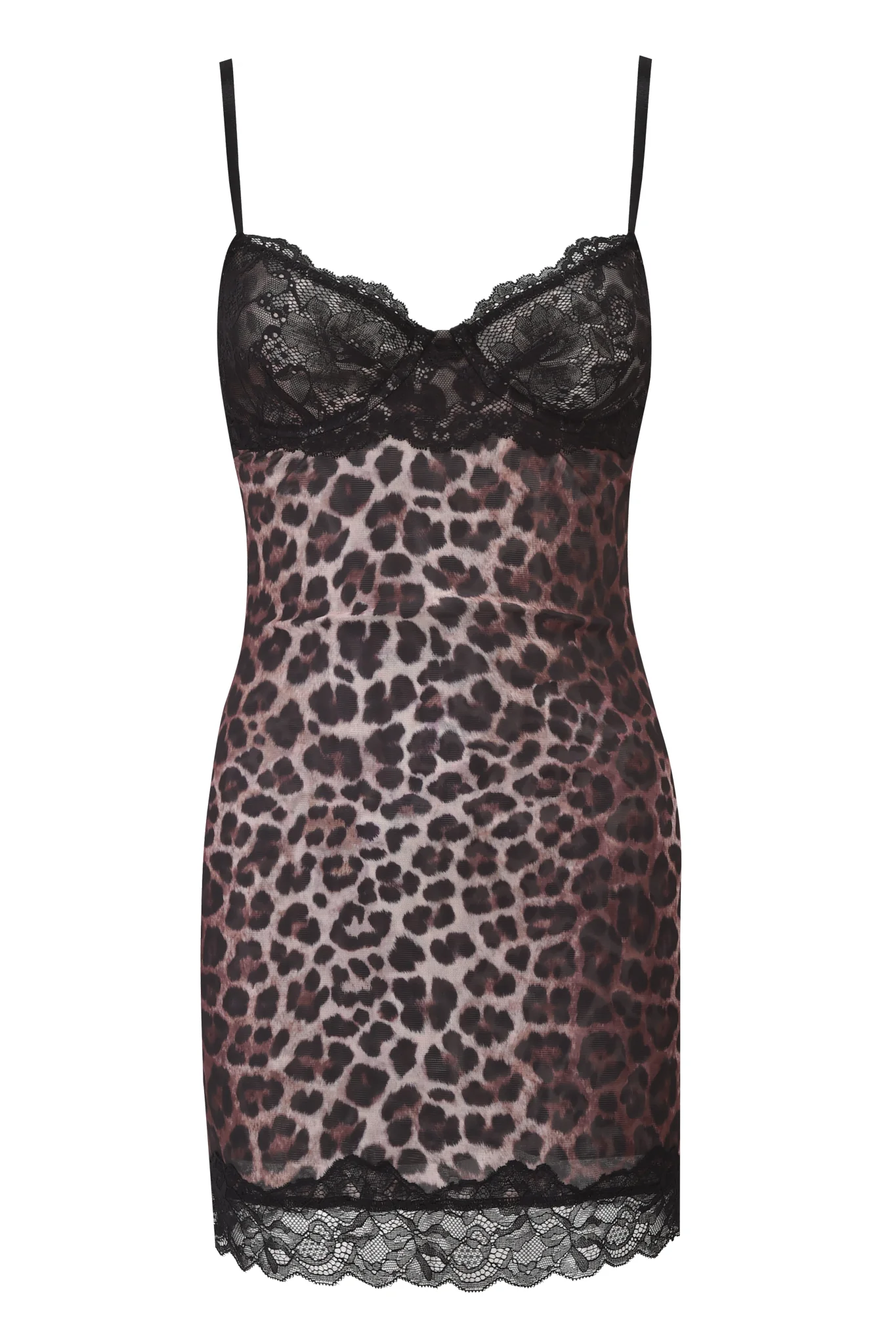 CALYPSO MINI DRESS - LEOPARD - Image 8
