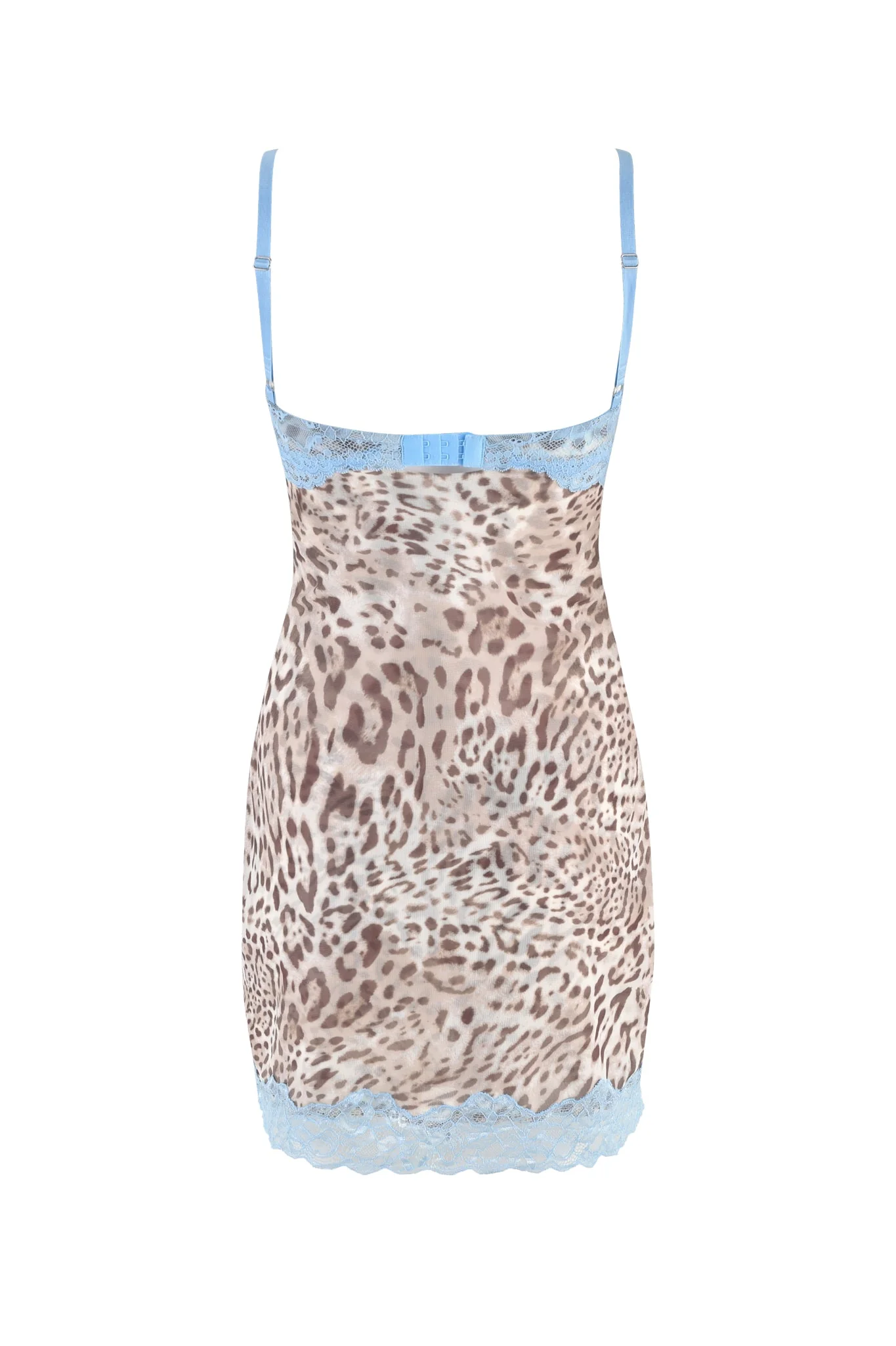CALYPSO MINI DRESS - NEUTRAL : LEOPARD LIMBO - Image 6