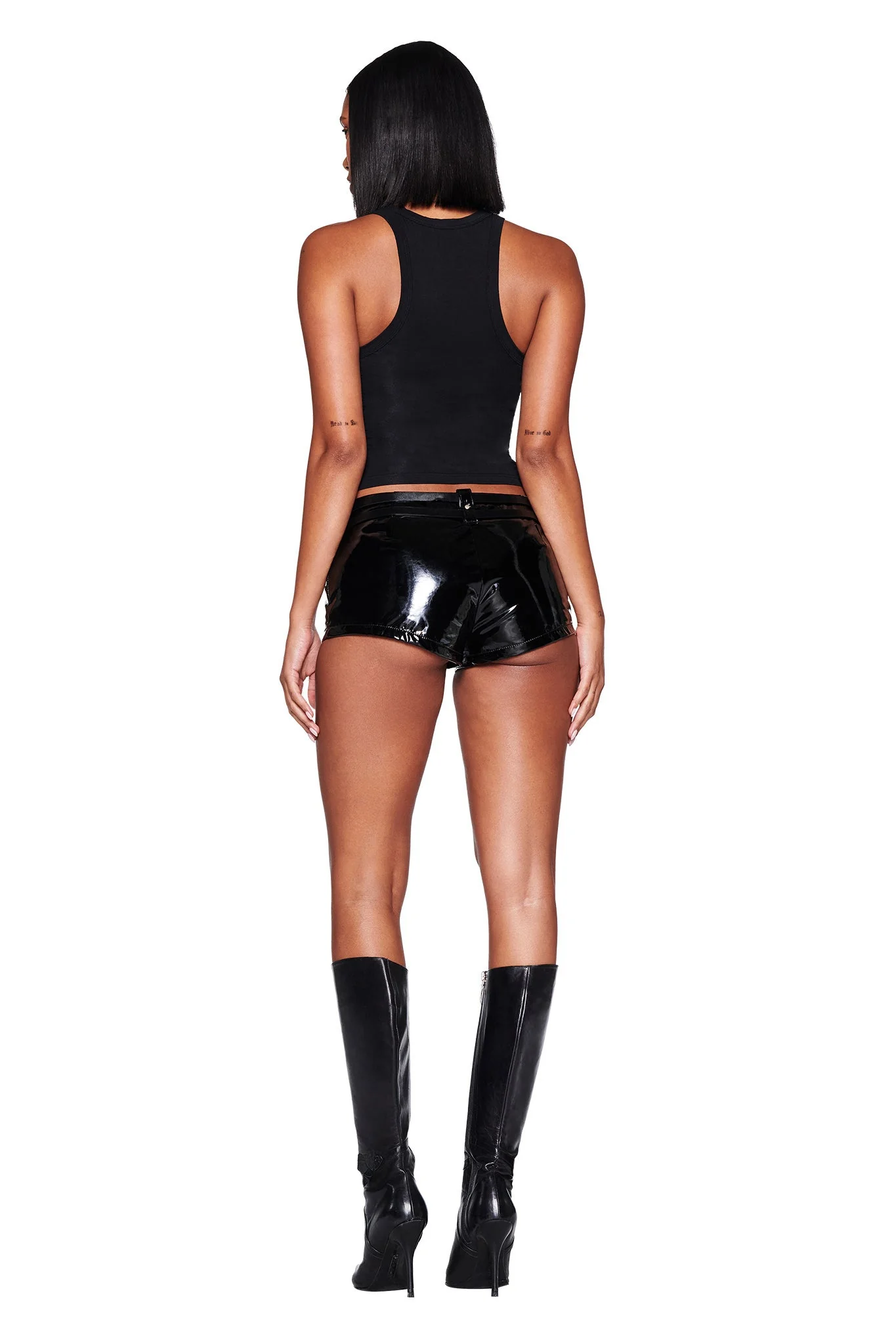 CAPRICORN ZODIAC TANK - BLACK - Image 4