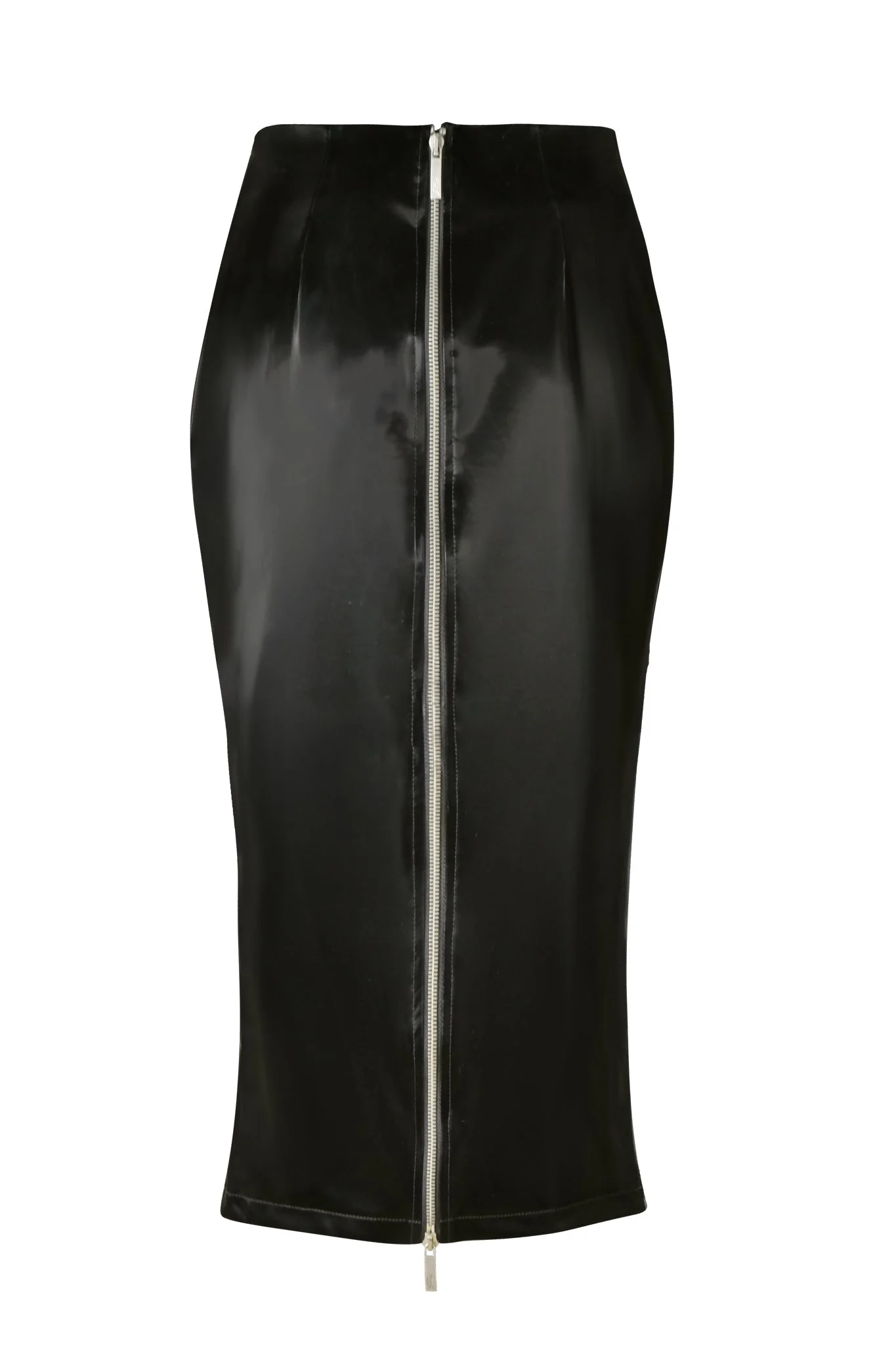 CARMEN PENCIL SKIRT - BLACK - Image 7
