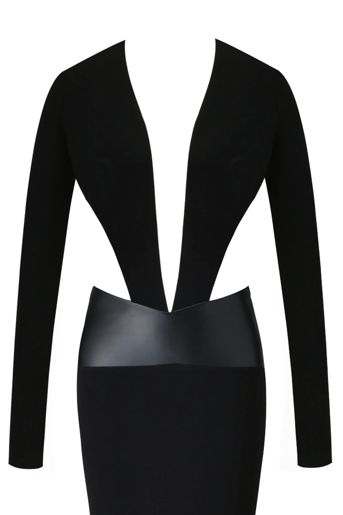 CARMINA MAXI DRESS - BLACK - Image 9