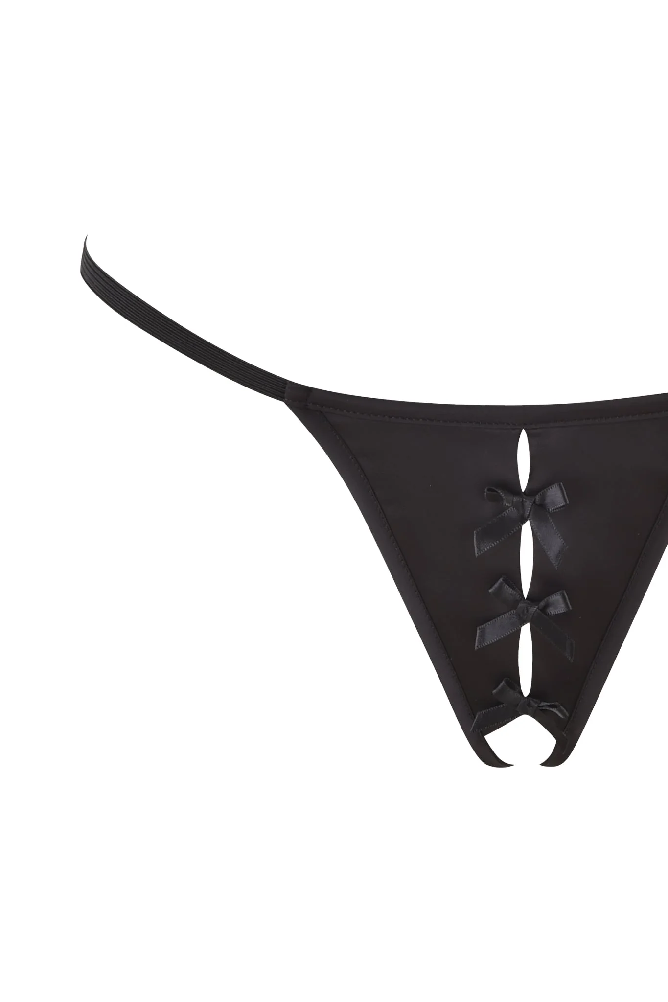 CAROLINA PEEKABOO SET - BLACK - Image 8