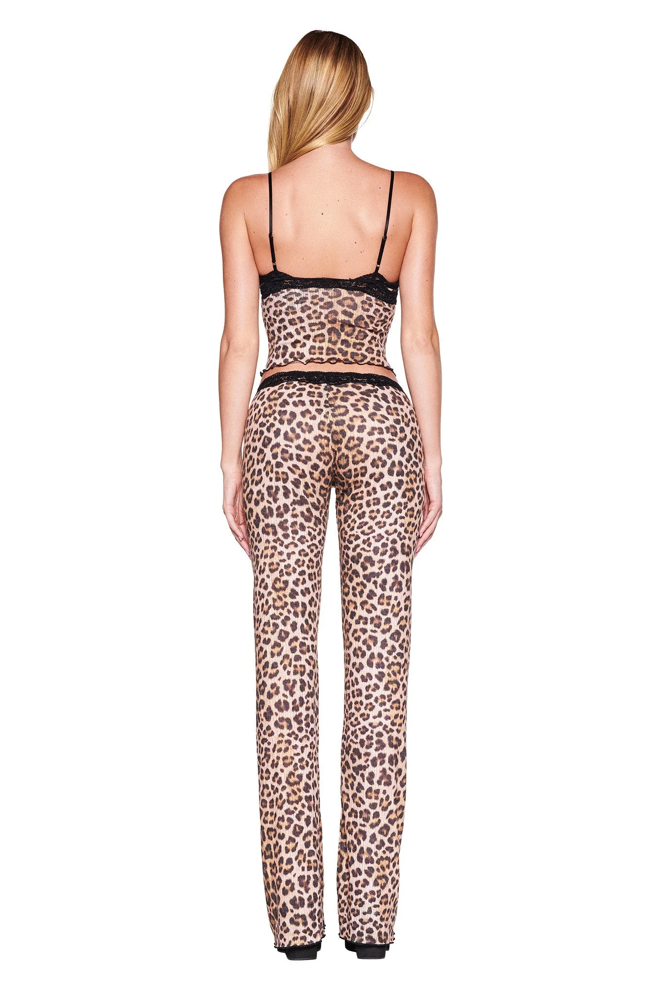 CASSIA PANT - NEUTRAL : LEOPARD - Image 3