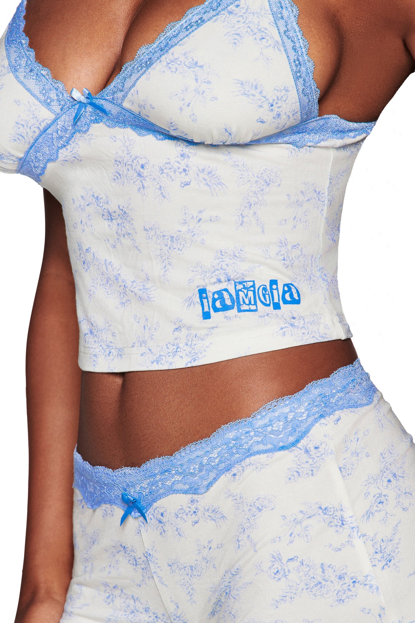 CASSIA SHORT - BLUE TOILE - Image 4