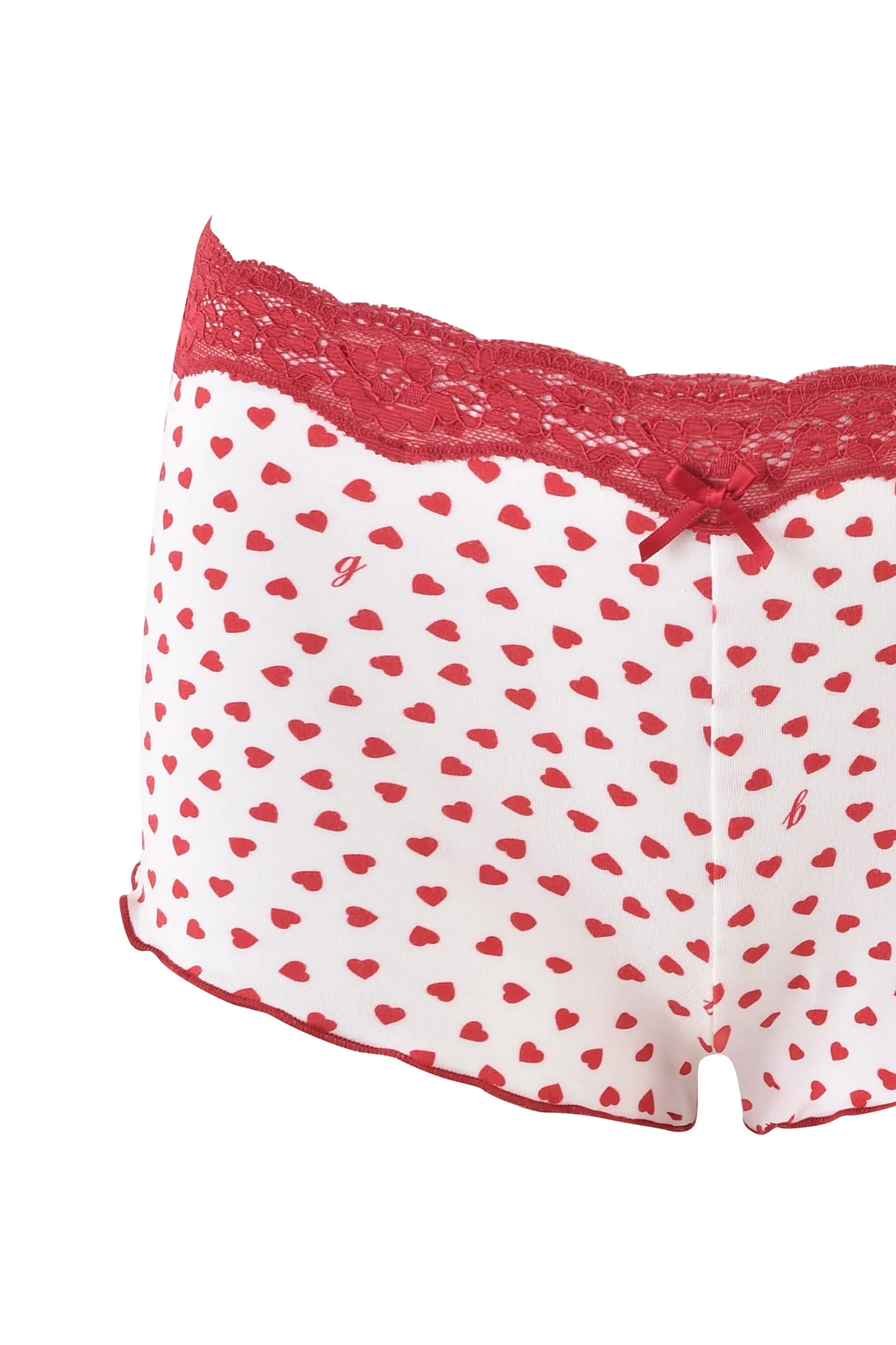 CASSIA SHORT - WHITE : DIGITAL : HEARTBEAT - Image 9
