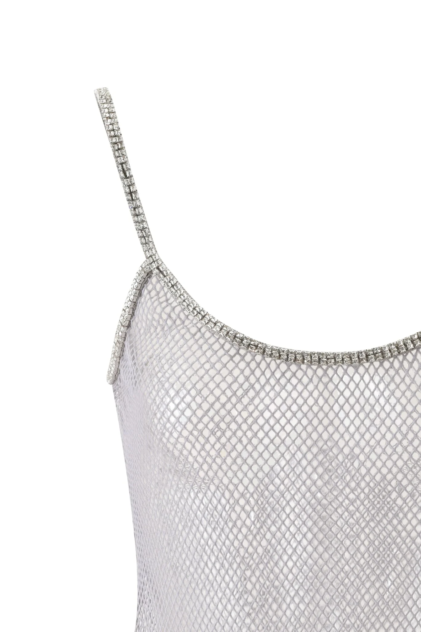 CIARA DIAMANTE TANK - SILVER - Image 9