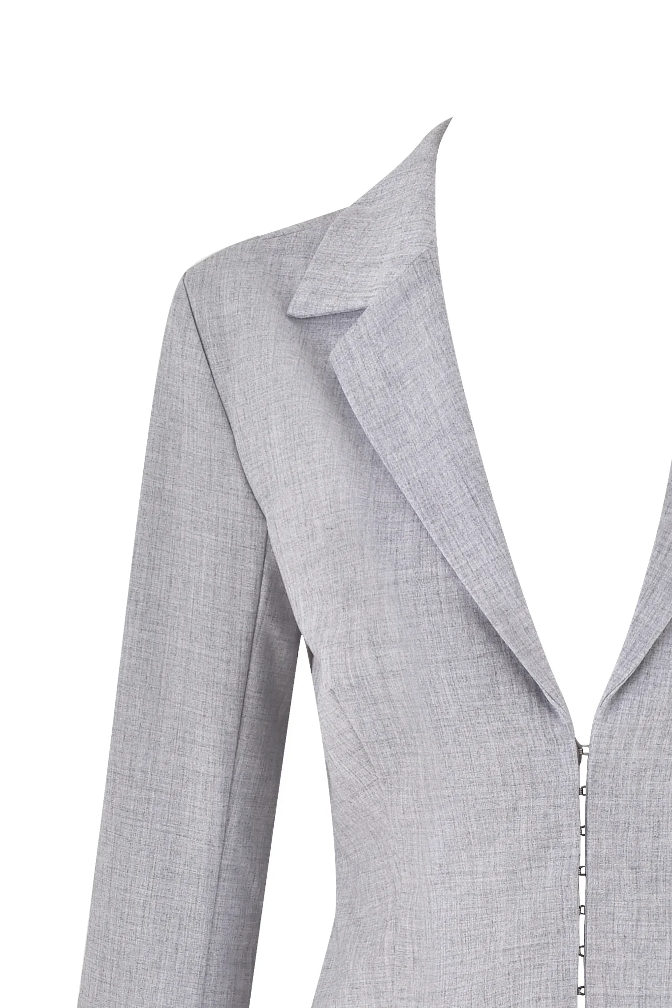 CLAUDETTE JACKET - GREY : PLAID - Image 7