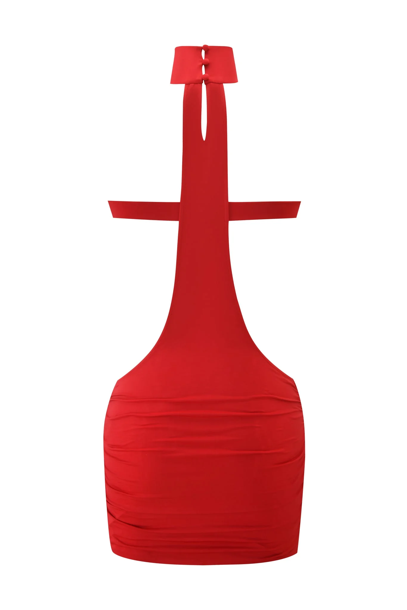 COPINE MINI DRESS - DEEP RED - Image 8