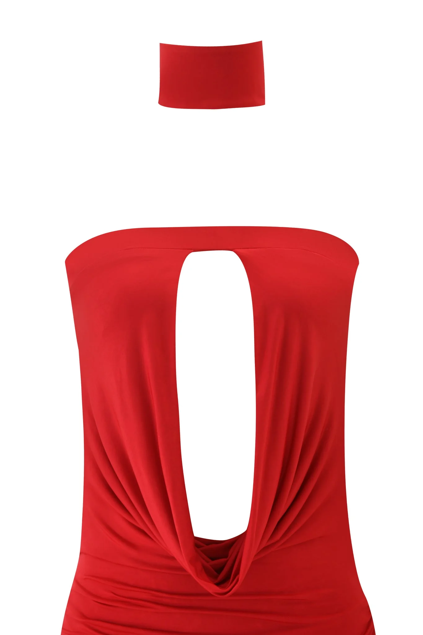 COPINE MINI DRESS - DEEP RED - Image 9