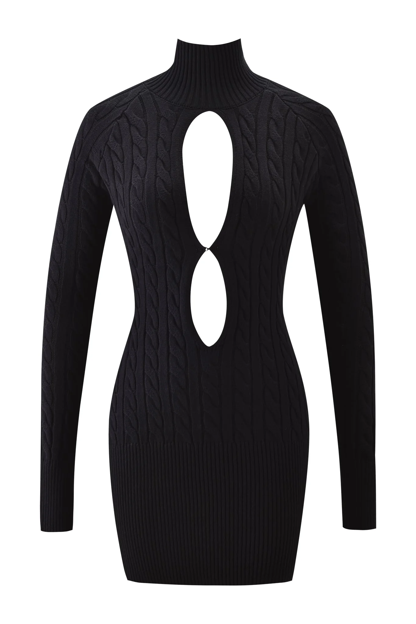 CORTINA MINI DRESS - BLACK - Image 7
