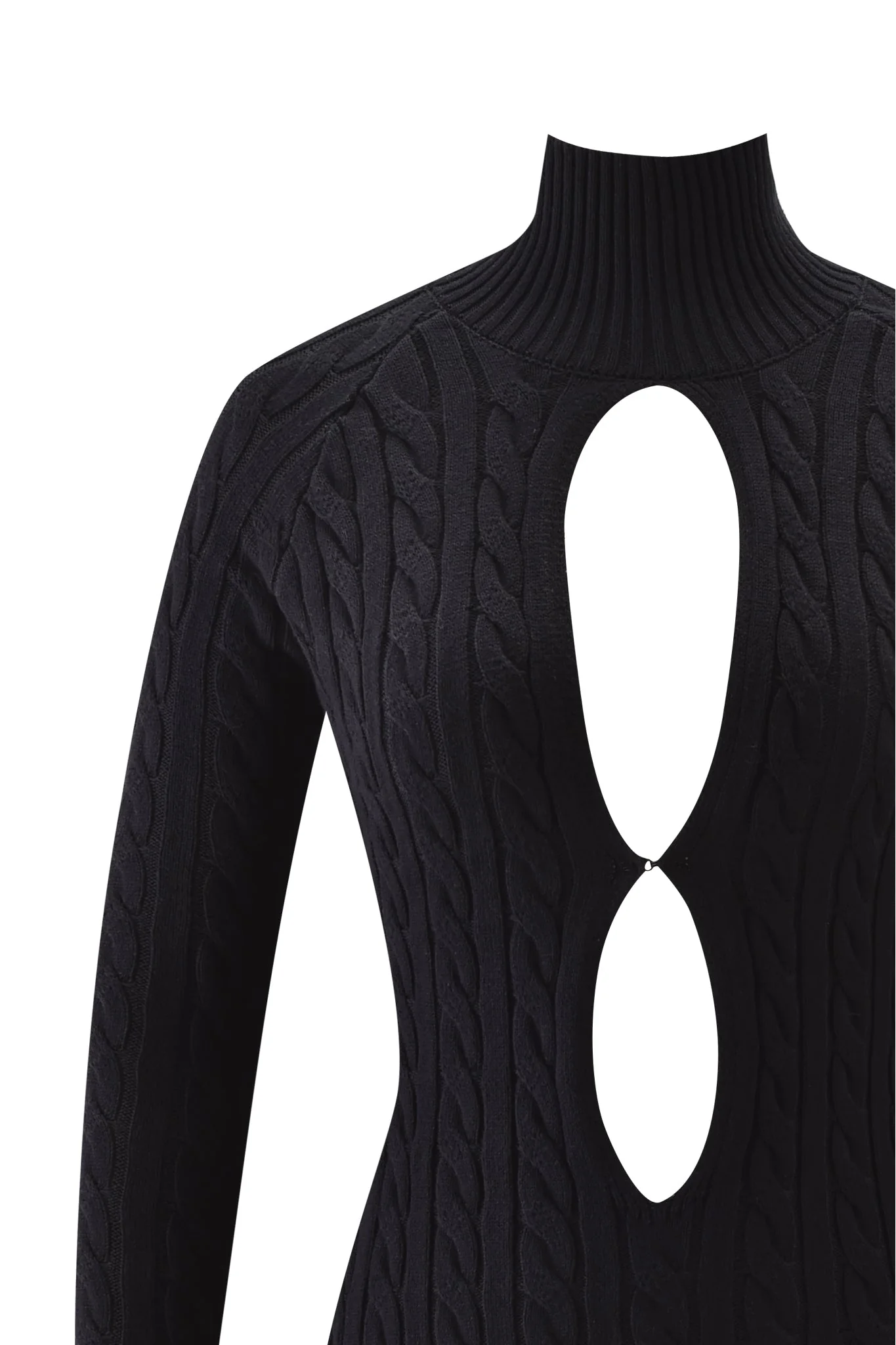 CORTINA MINI DRESS - BLACK - Image 9