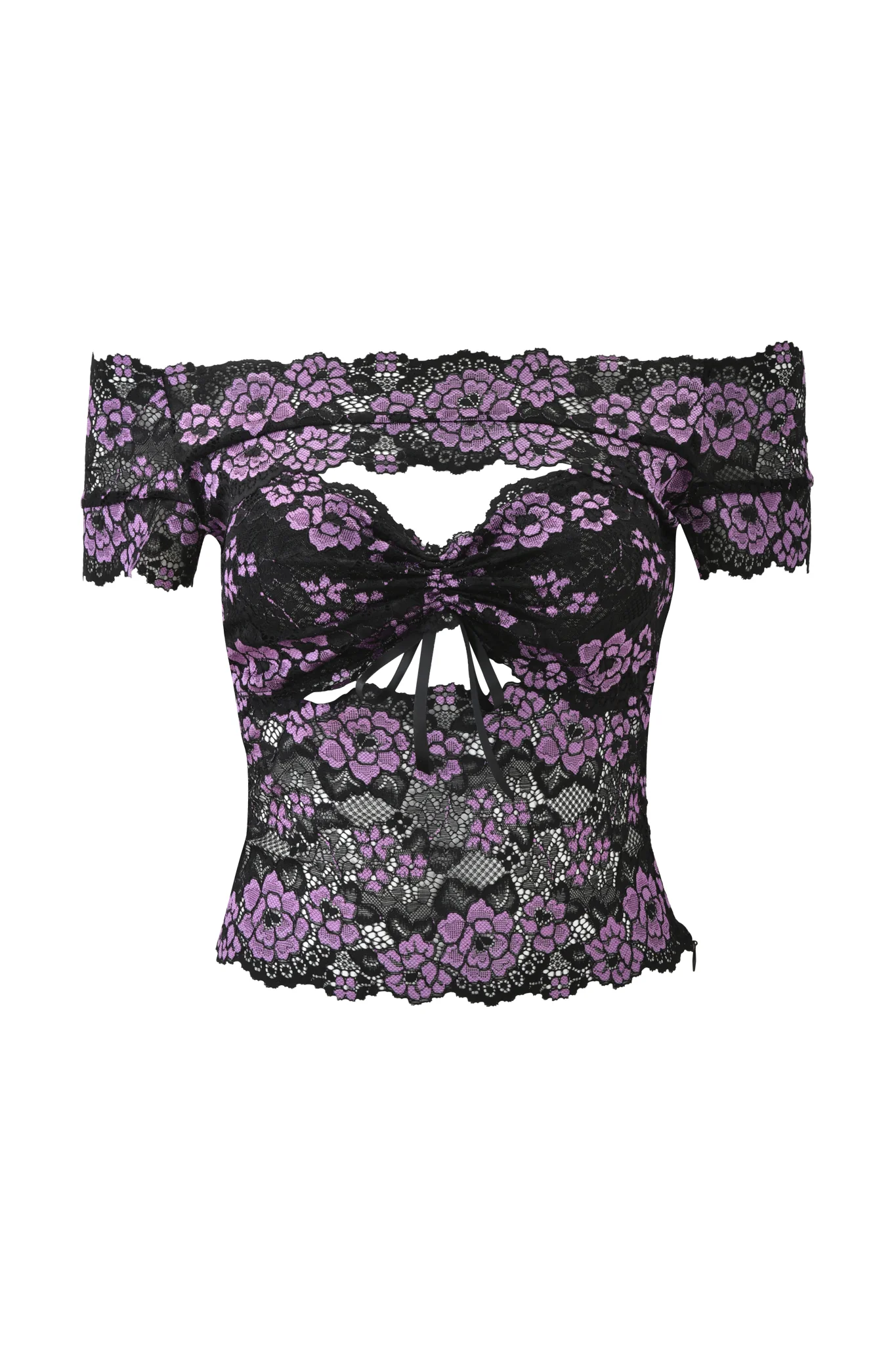 CRYSTAL TOP - PLUM - Image 5