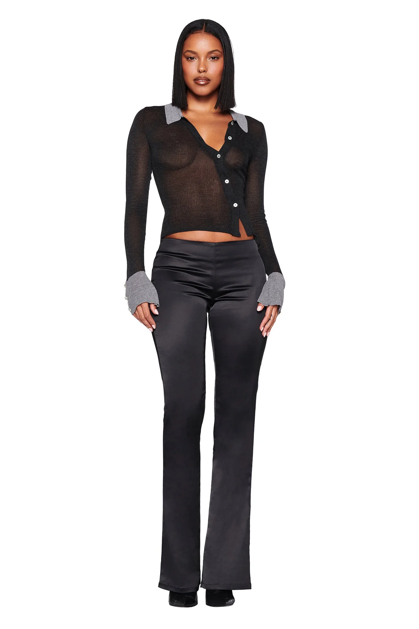 DAVINA TOP - BLACK - Image 2