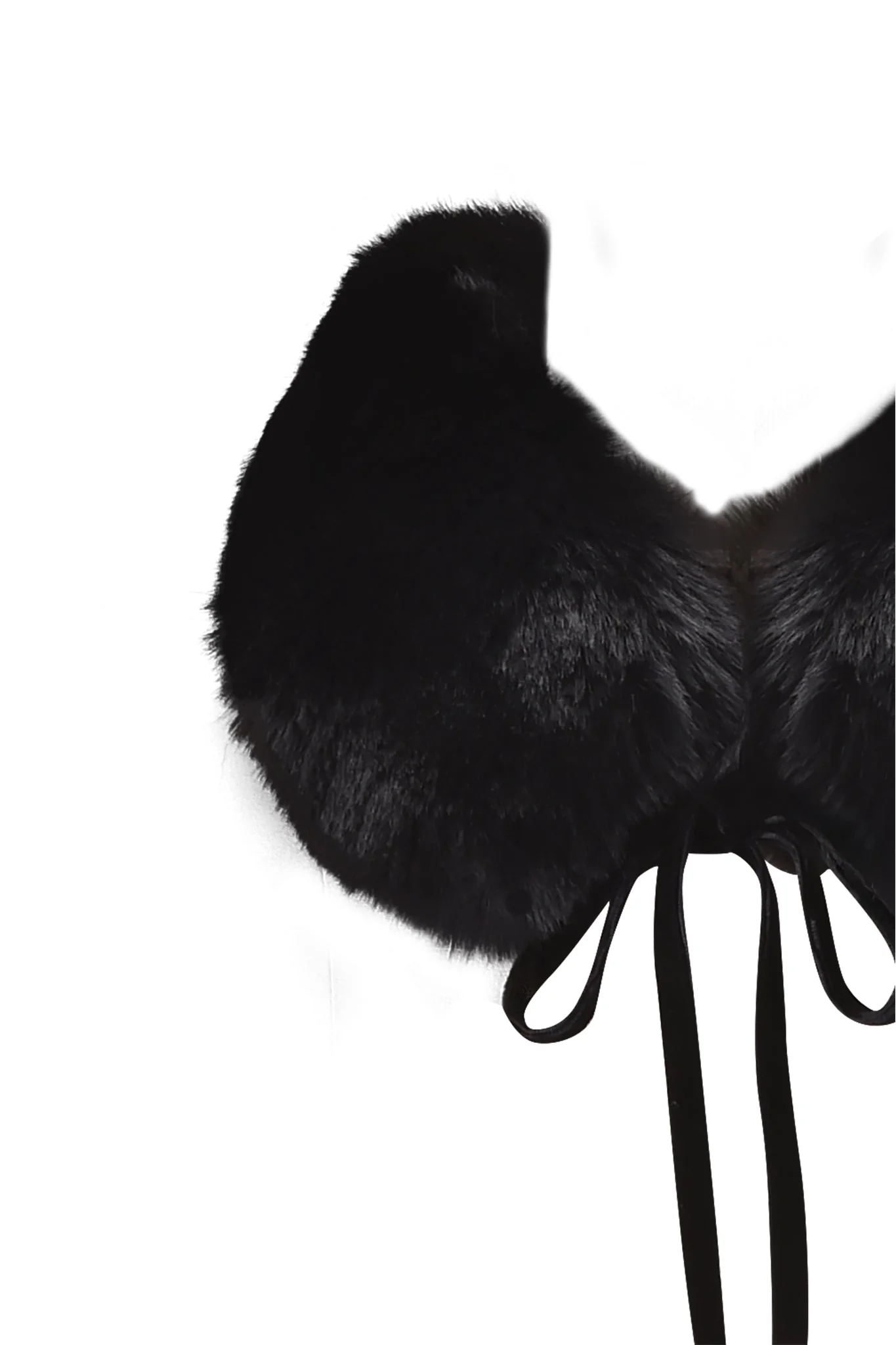 DENALI FUR COLLAR - BLACK - Image 7