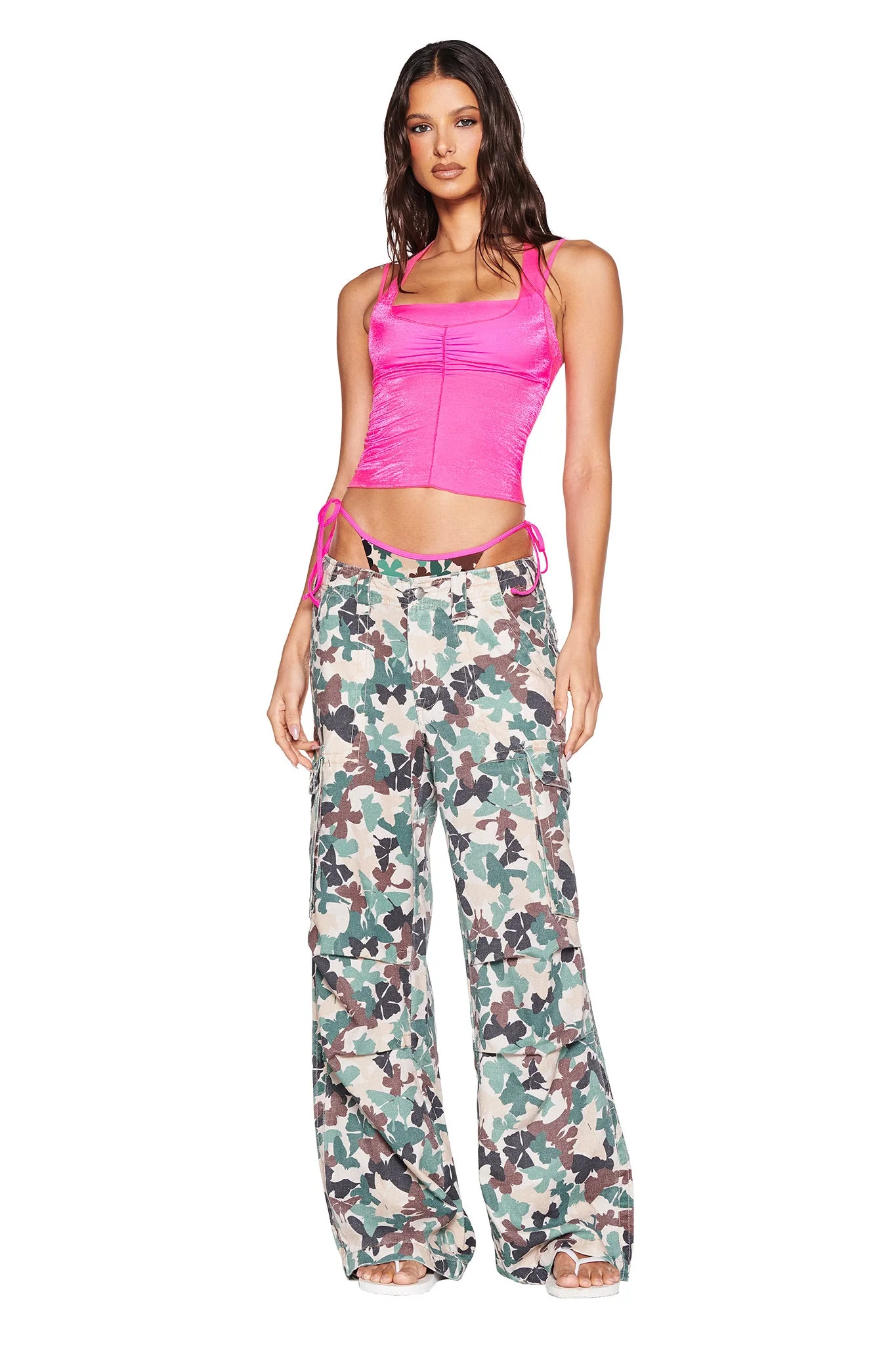 EFFIE CARGO PANT - FLUTTER CAMO - Image 3