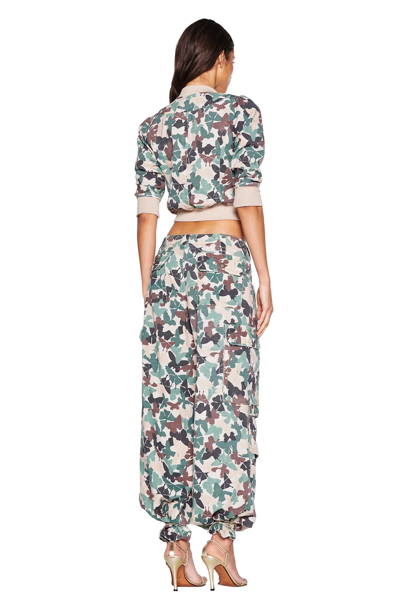 EFFIE CARGO PANT - FLUTTER CAMO - Image 6