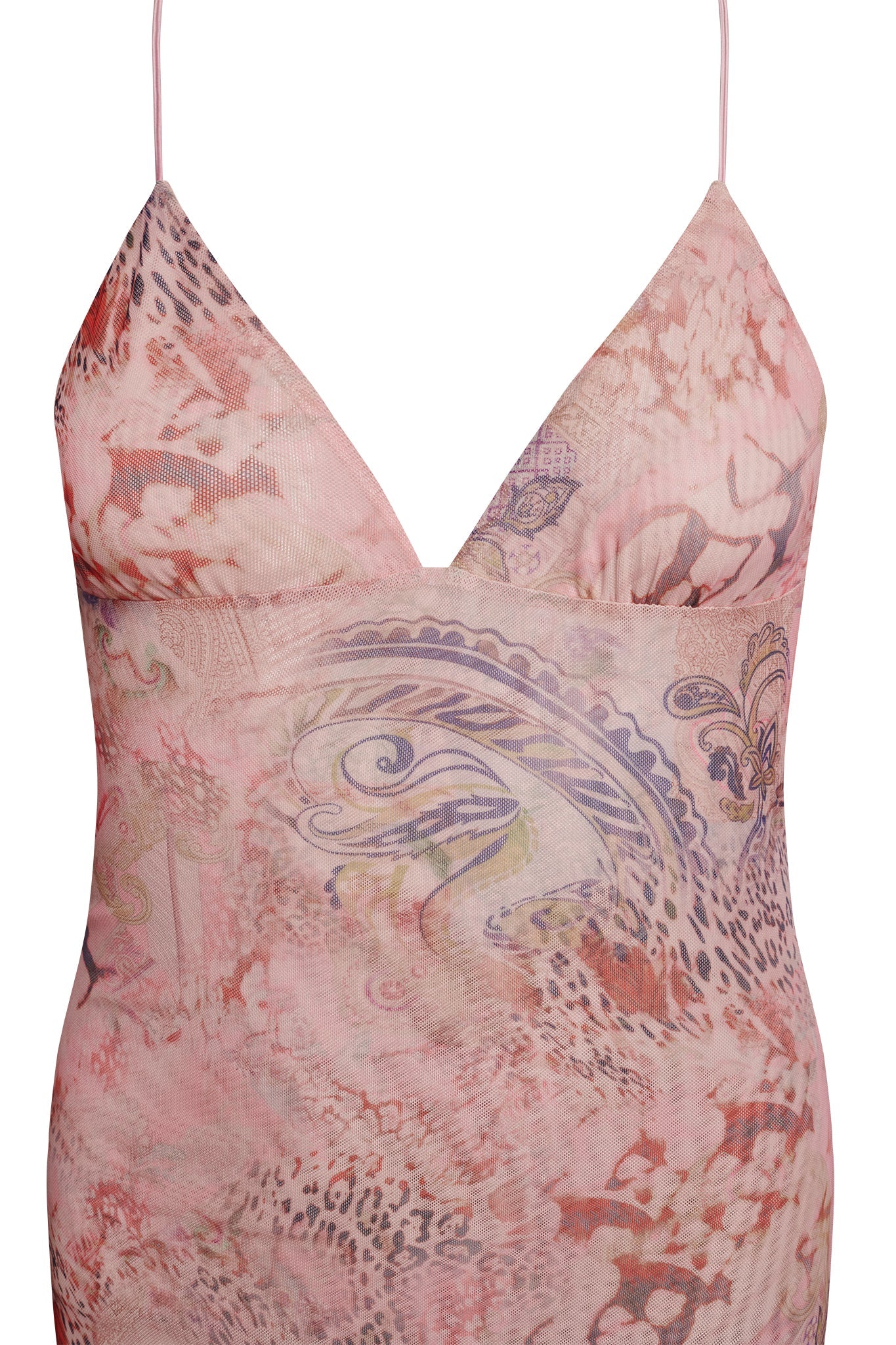 ELLERY DRESS - PINK : FLORA PAISLEY - Image 10