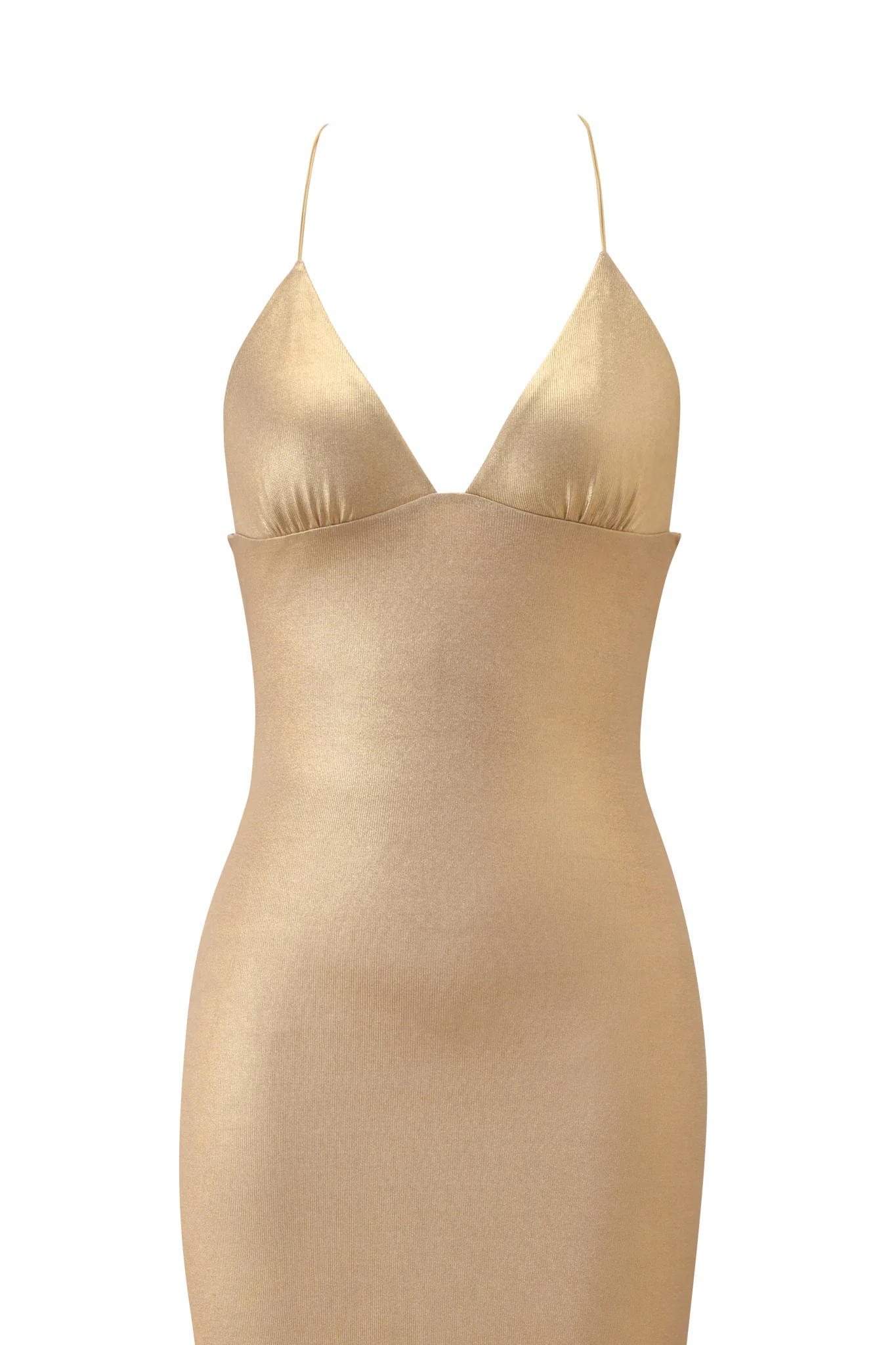 ELLERY MAXI DRESS - GOLD - Image 8