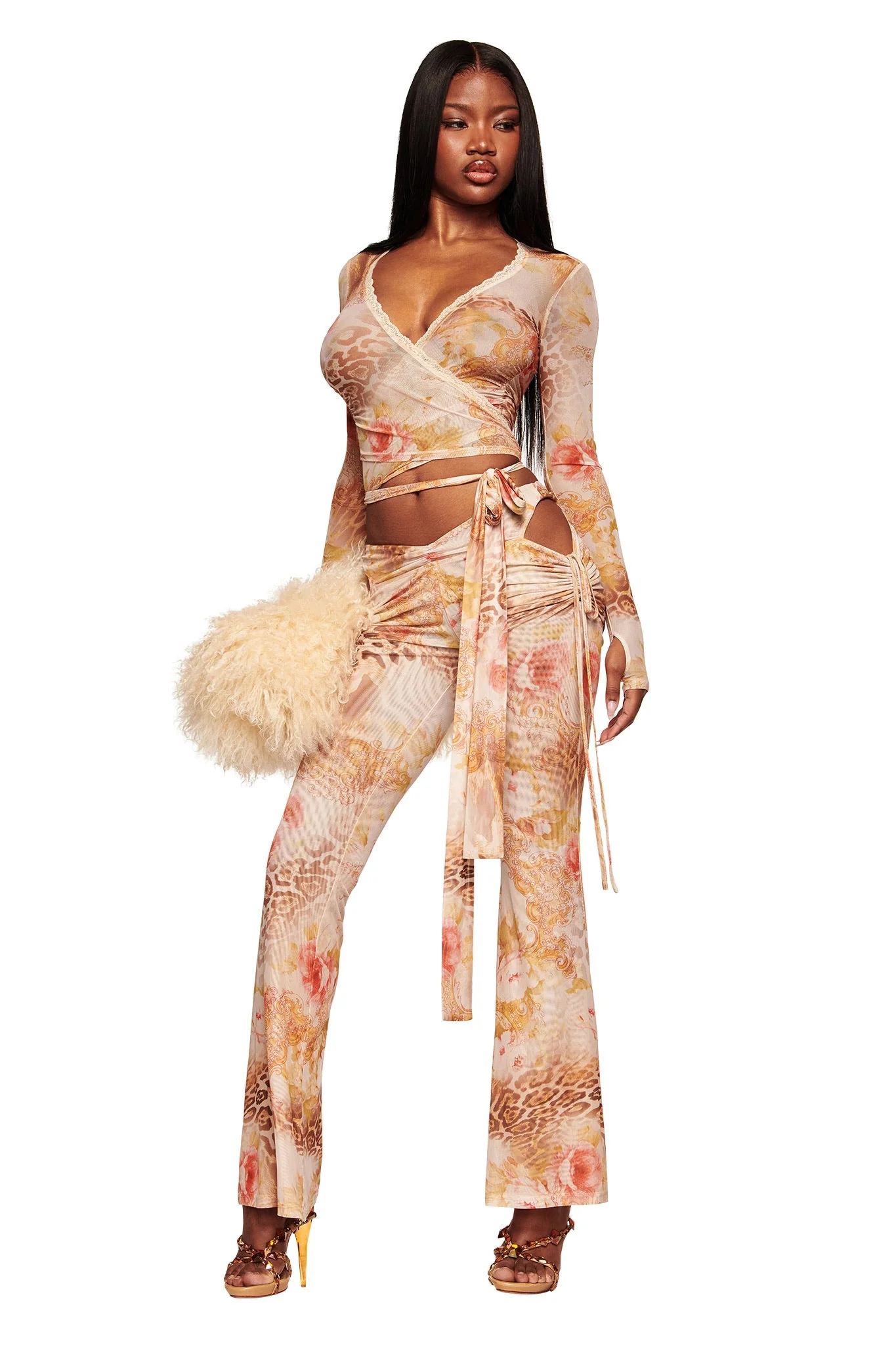 ERISKA TOP - DESERT ROSE - Image 4