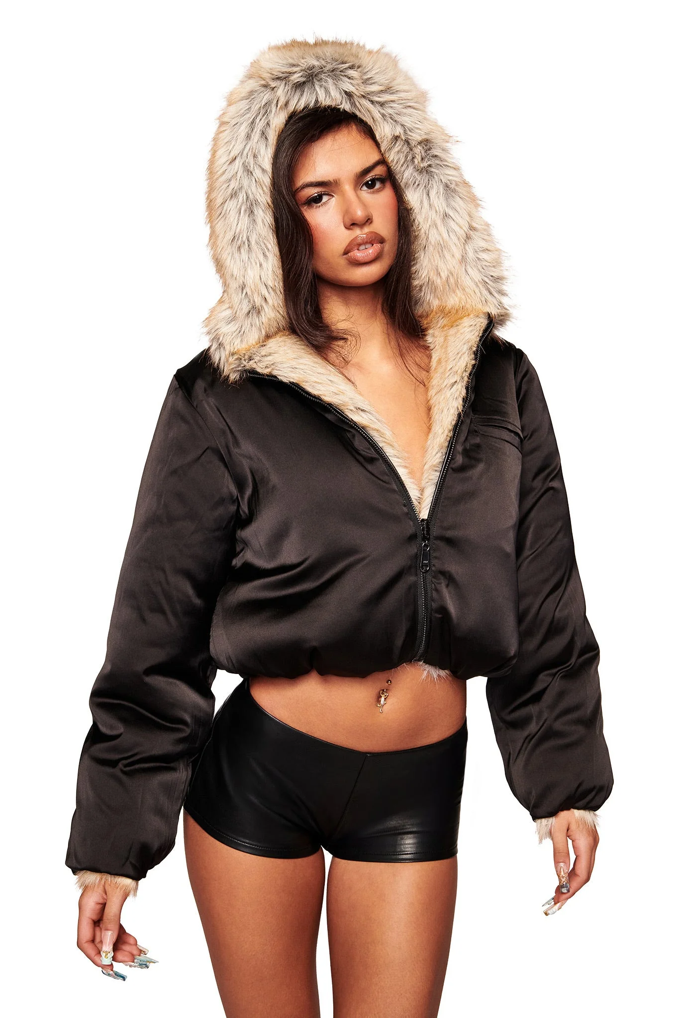 EVEREST REVERSIBLE JACKET - BROWN - Image 2