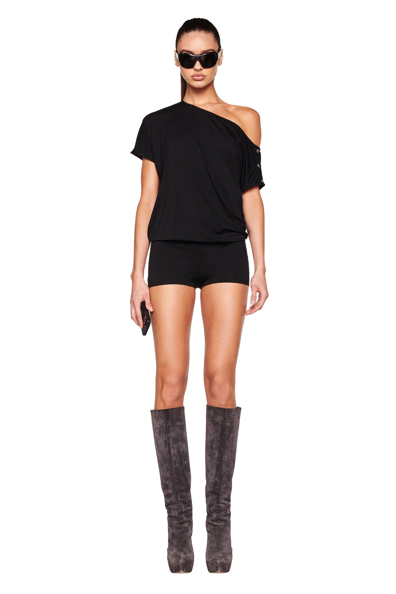 EZIA ROMPER - BLACK - Image 5