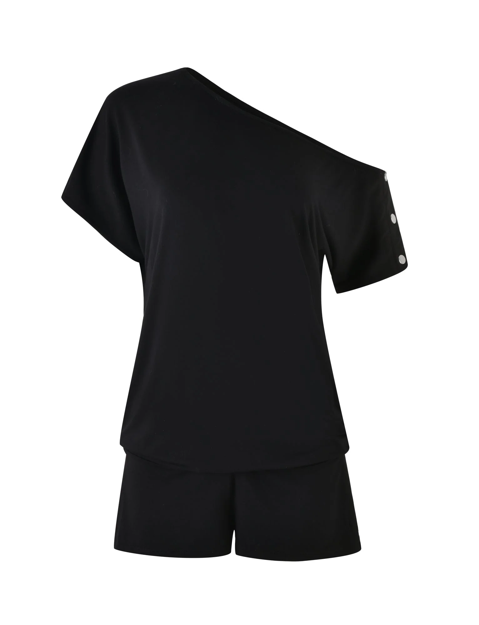 EZIA ROMPER - BLACK - Image 6