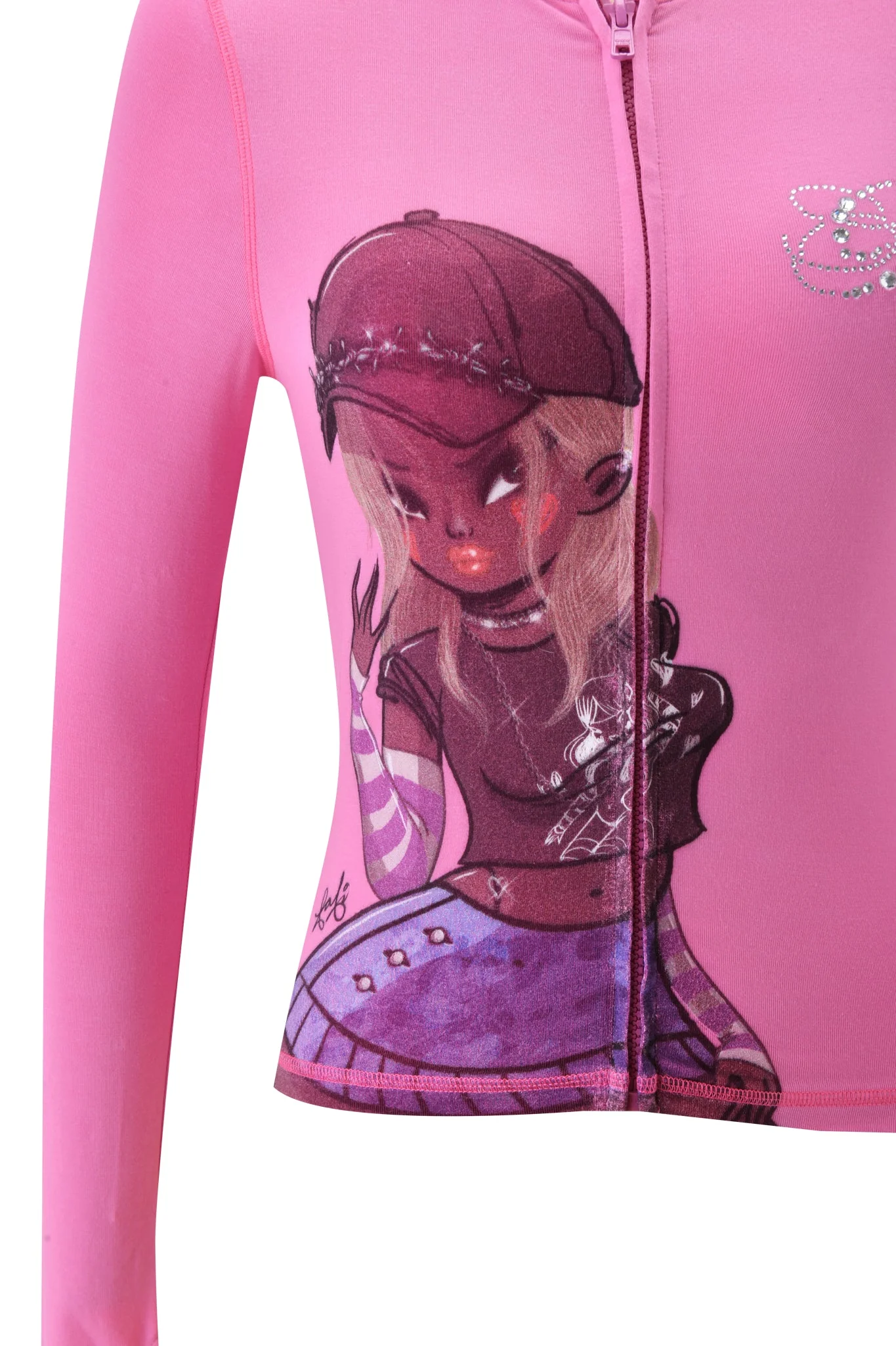 FAFI BLARE HOODIE - BUBBLEGUM PINK - Image 10