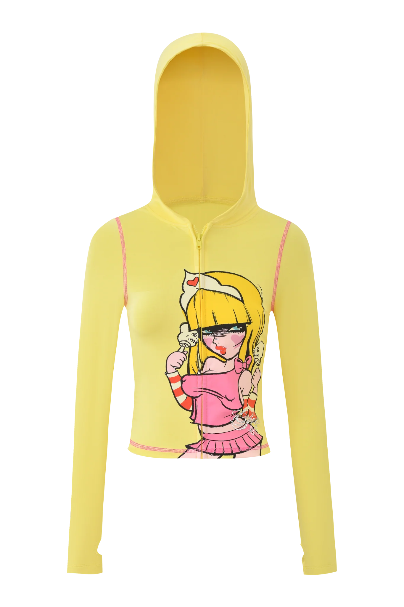 FAFI BLARE HOODIE - YELLOW - Image 7