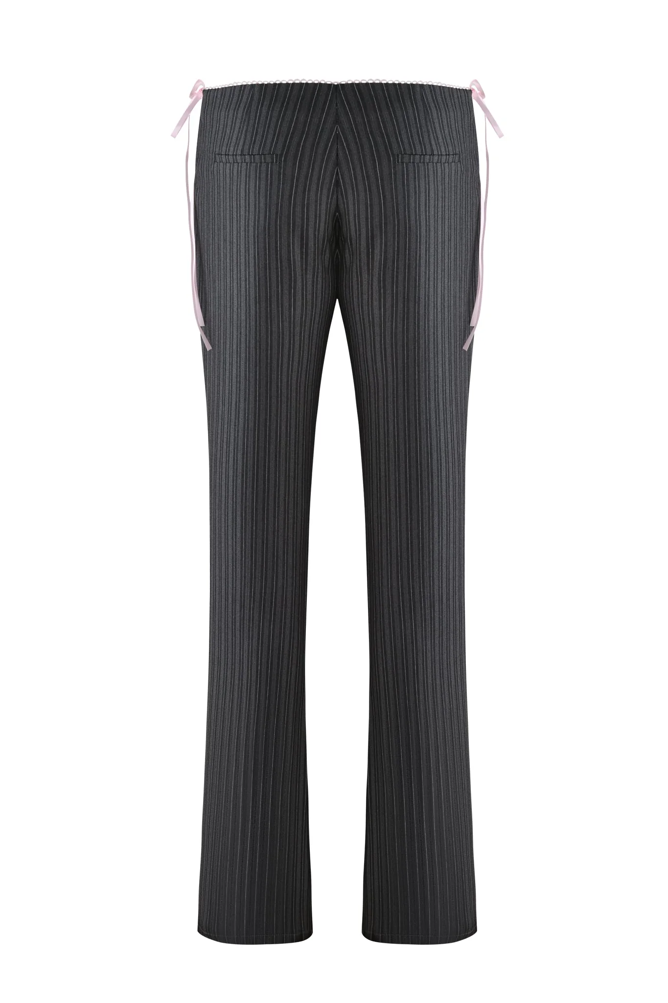 FLORIAN PANT - GREY : GREY PINSTRIPE - Image 8