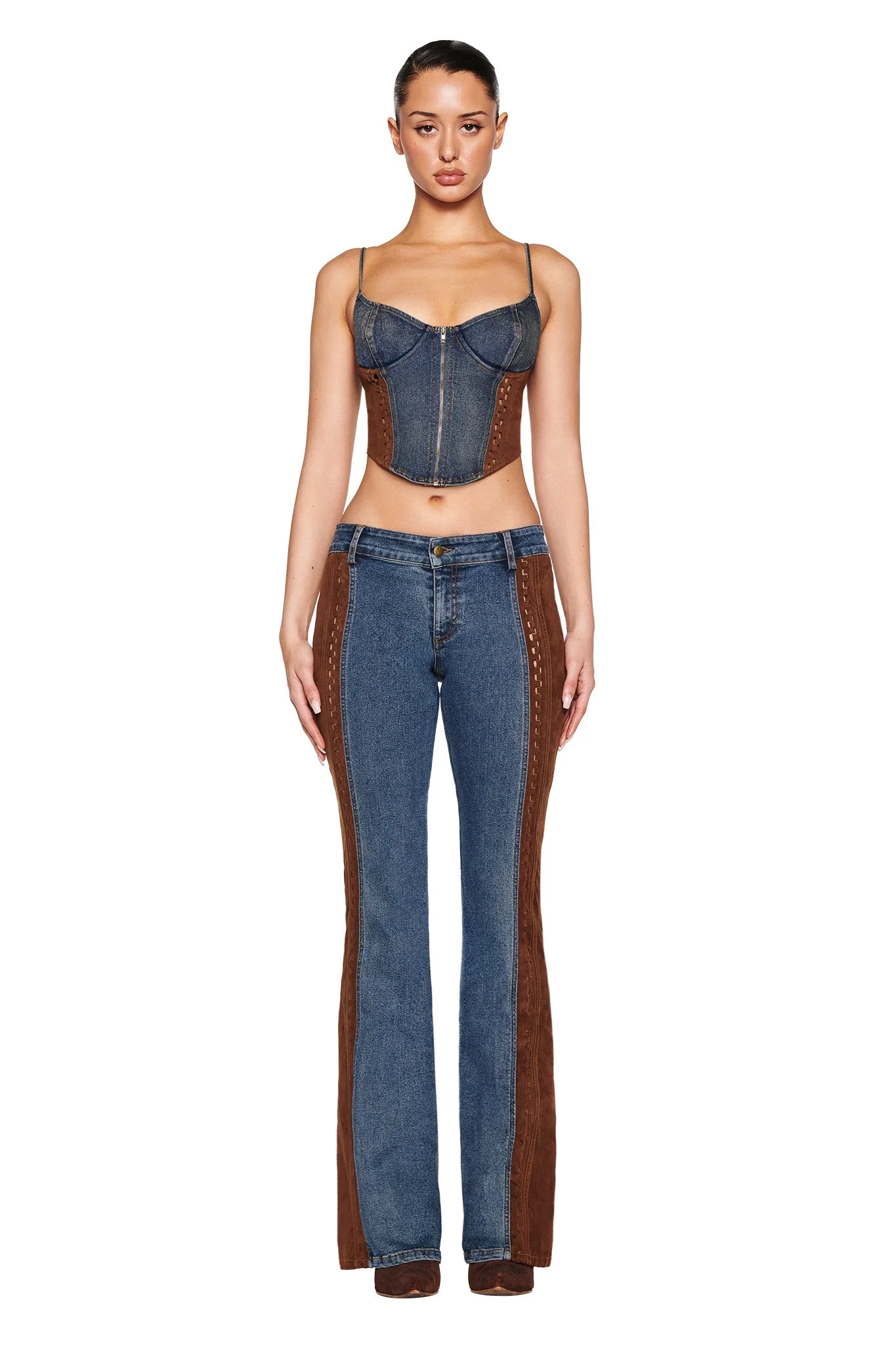 FORREST PANT - BLUE : MEDIUM WASH - Image 2
