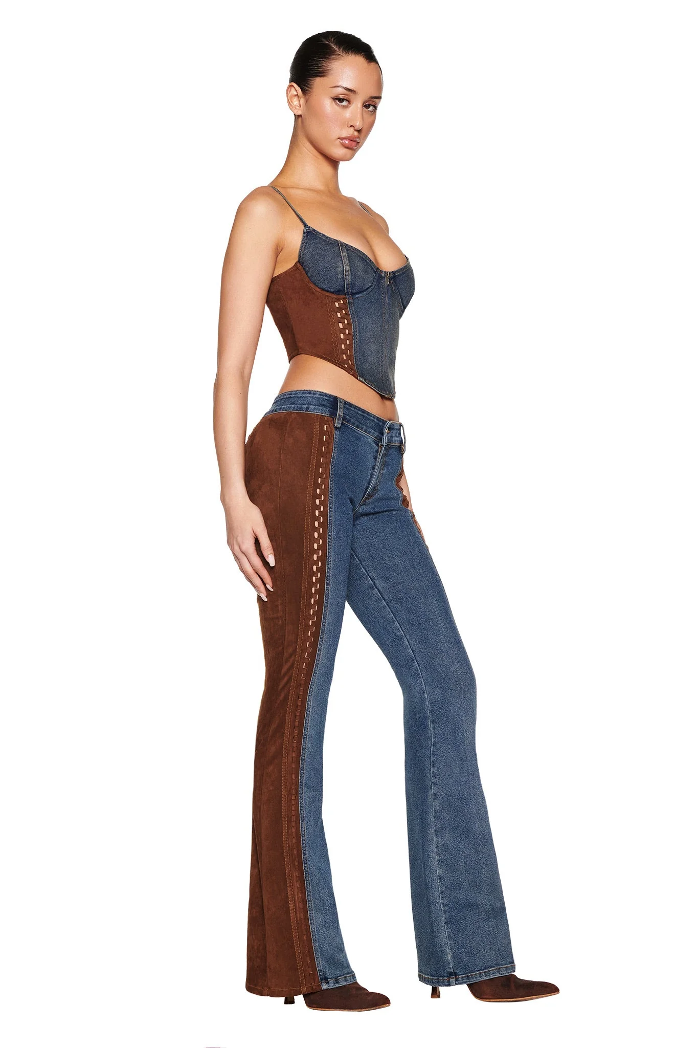 FORREST PANT - BLUE : MEDIUM WASH - Image 5