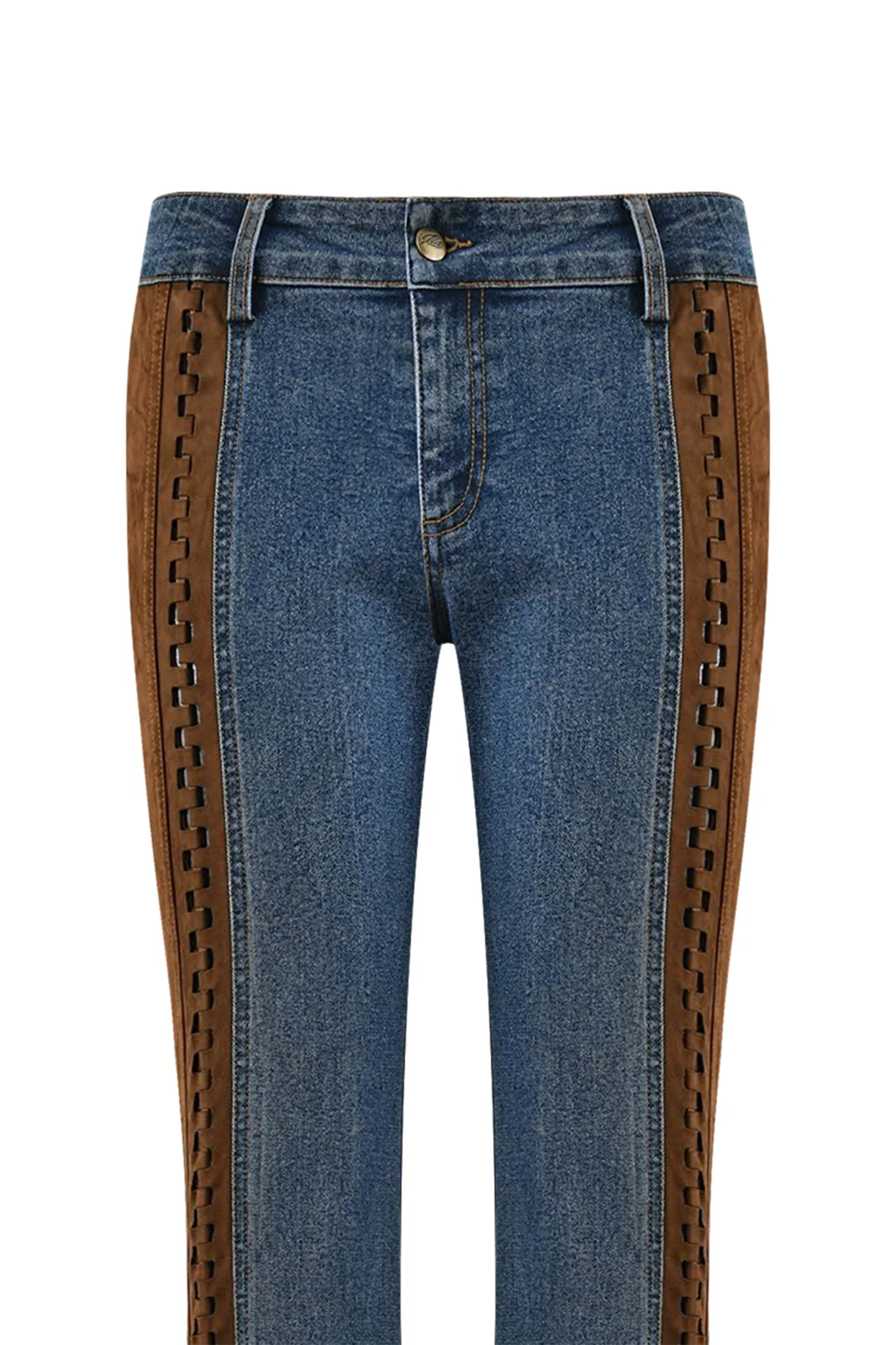 FORREST PANT - BLUE : MEDIUM WASH - Image 9