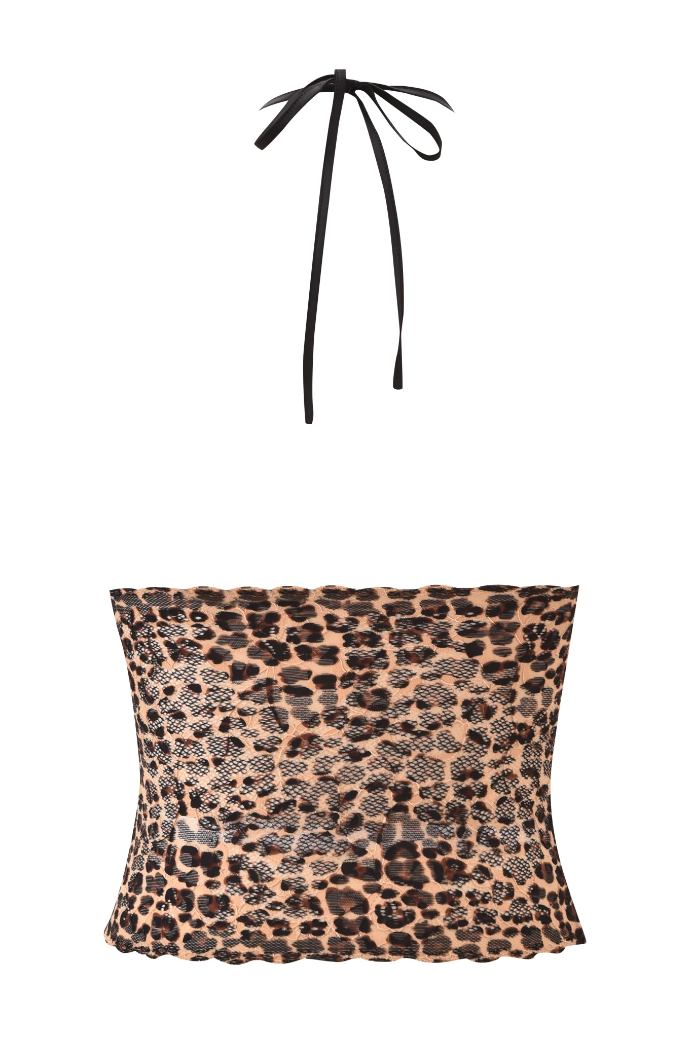 GEM HALTER TOP - LEOPARD - Image 6