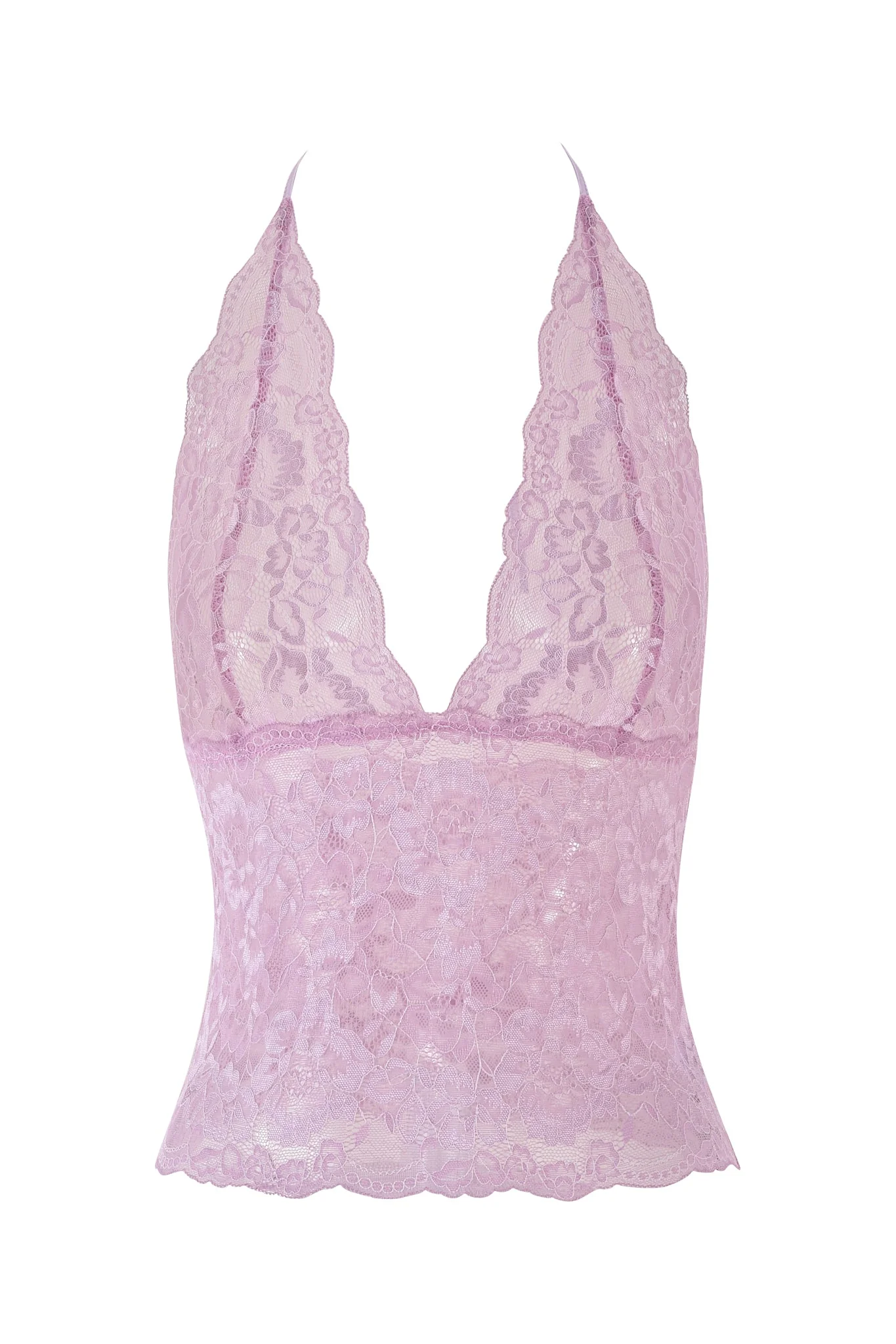 GEM HALTER TOP - PURPLE : LILAC - Image 6