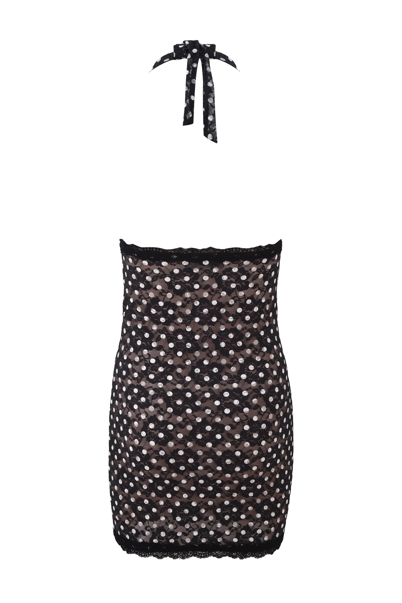 GEM MINI DRESS - BLACK - Image 7