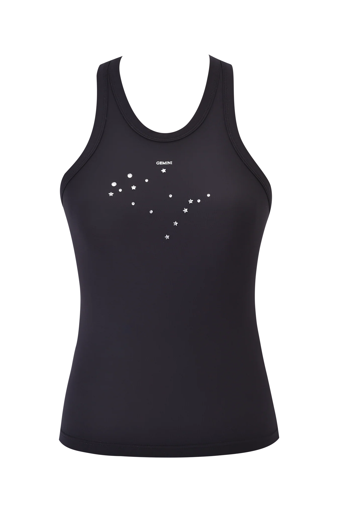 GEMINI ZODIAC TANK - BLACK - Image 5