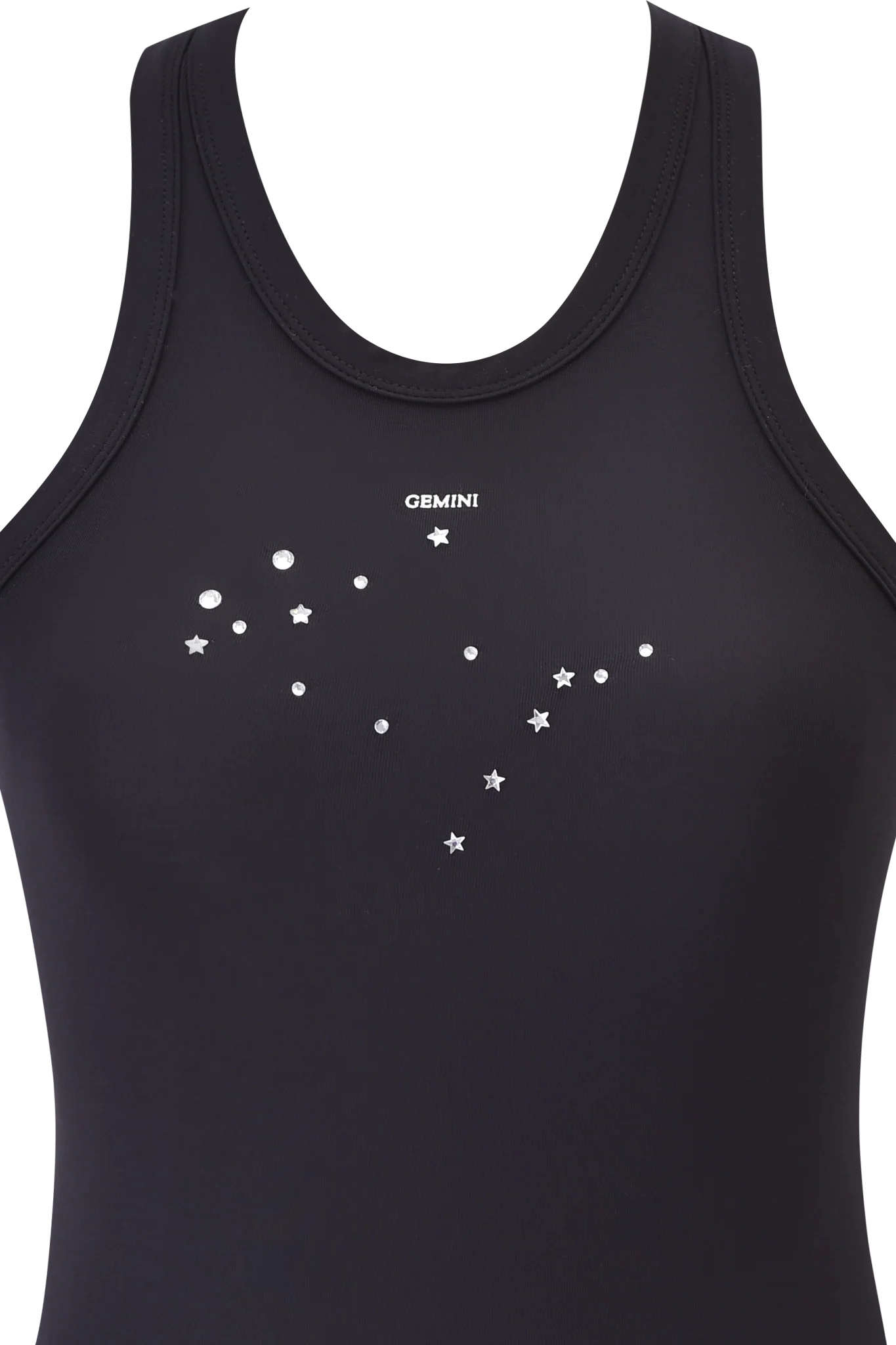GEMINI ZODIAC TANK - BLACK - Image 7