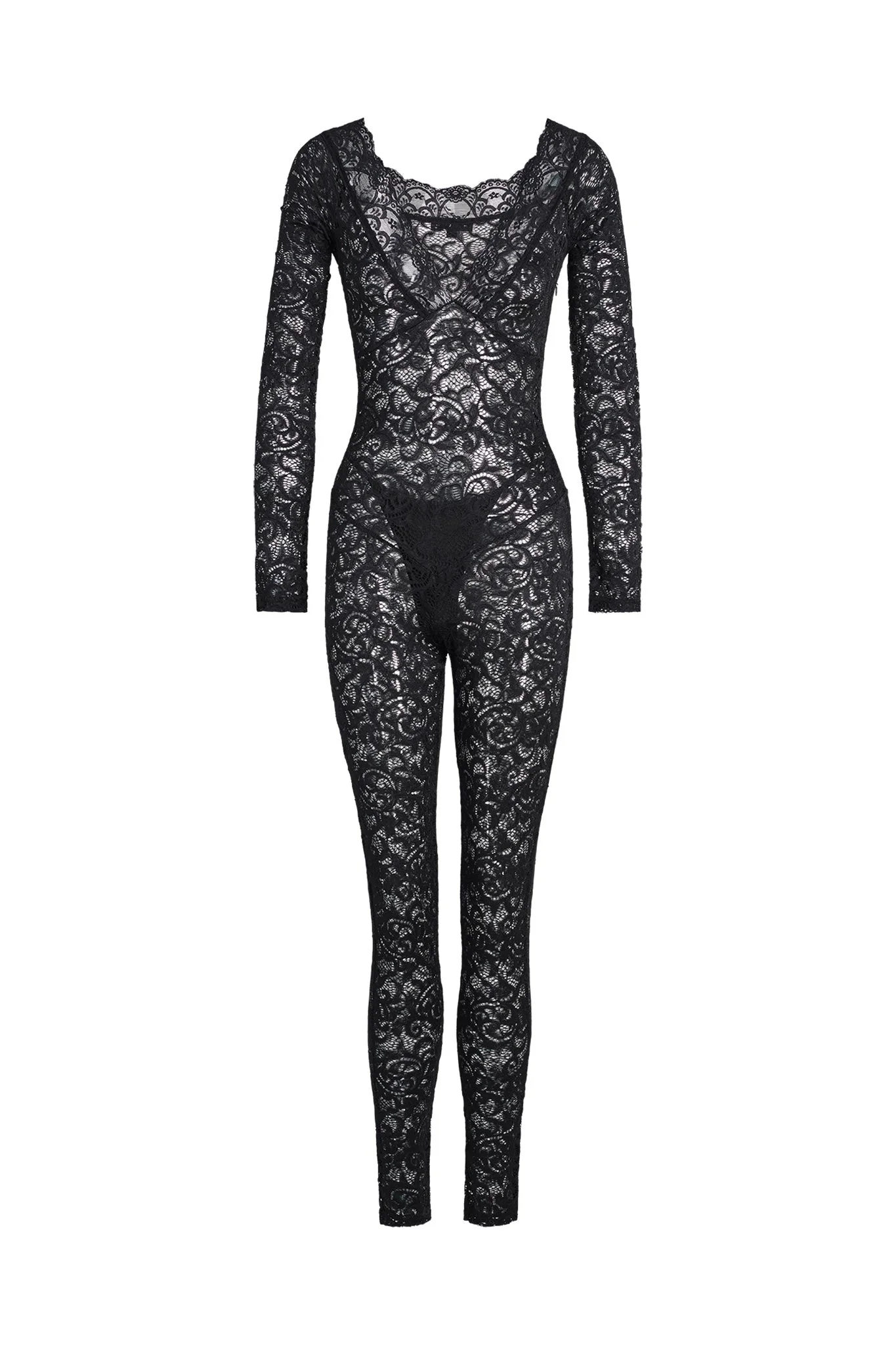 GEMMA CATSUIT - BLACK - Image 8