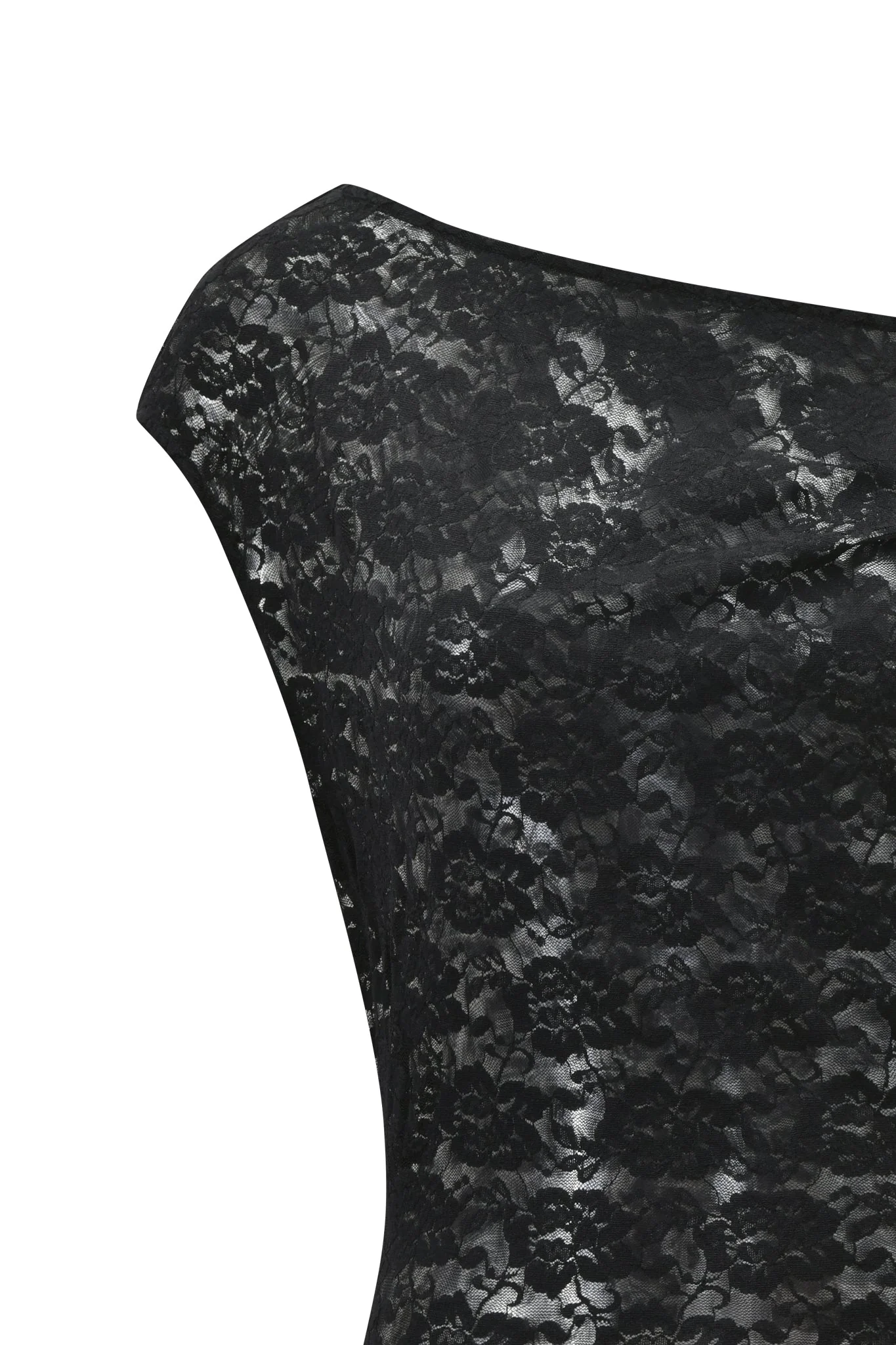 GISELLE LACE TOP - BLACK - Image 7